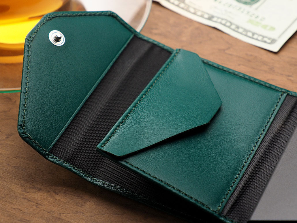 Pularys Porter Go wallet - Italia Leather #color_Green