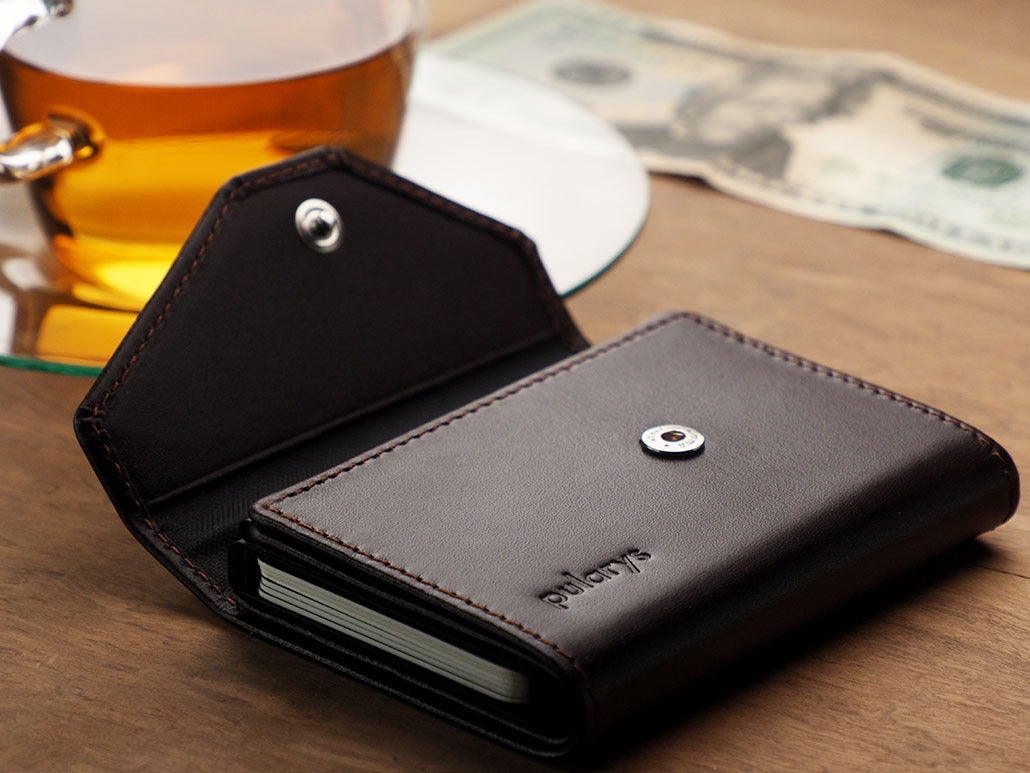 Pularys Porter Go wallet - Italia Leather #color_Brown