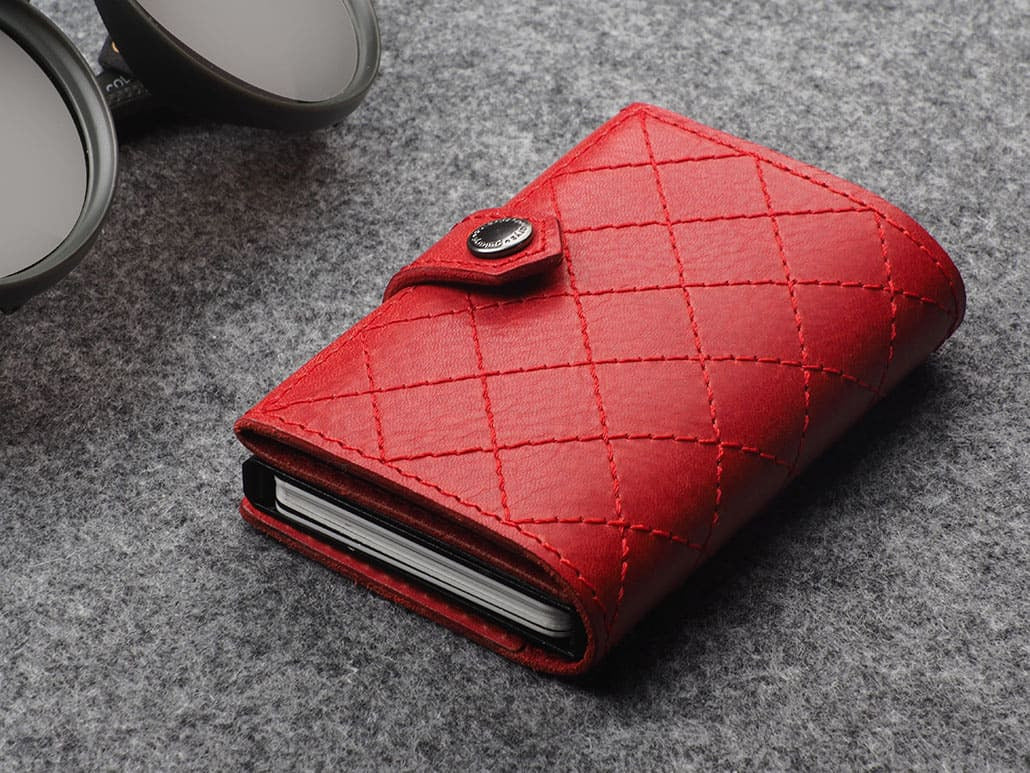 Pularys Hiker - Chic Decor Wallet - Nomad Leather #color_Red