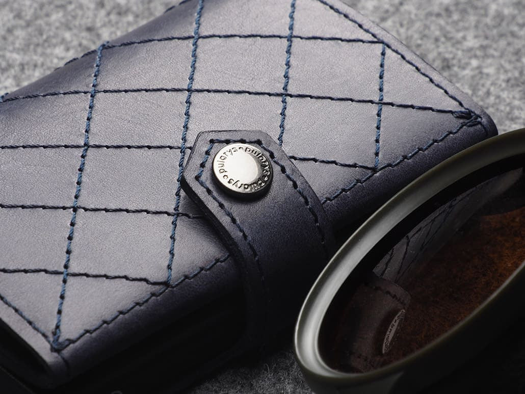 Pularys Hiker - Chic Decor Wallet - Nomad Leather #color_Navy