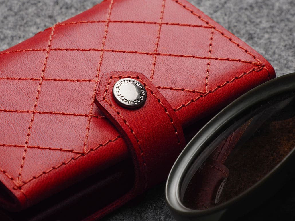 Pularys Hiker - Chic Decor Wallet - Nomad Leather #color_Red