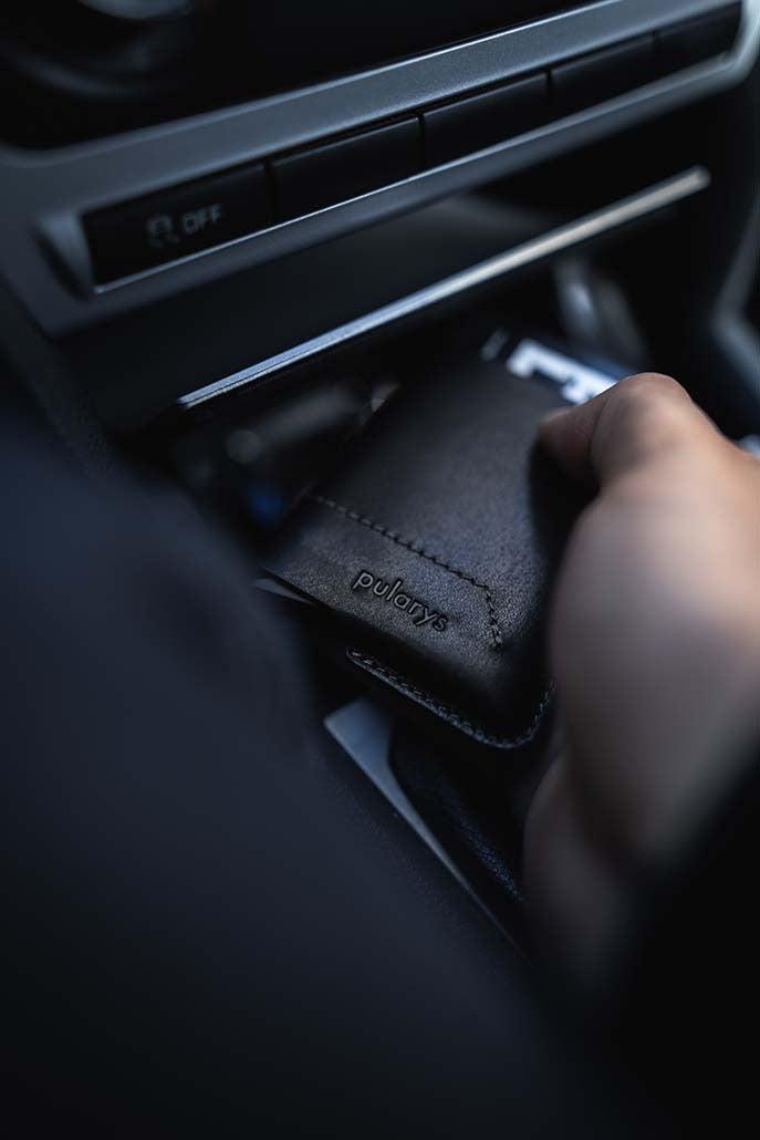 Pularys GOBI Wallet - Nomad Leather #color_Black