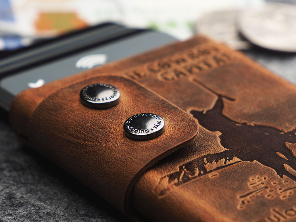 Pularys Funky - The Cowboy Capital Decor Wallet #color_Brown