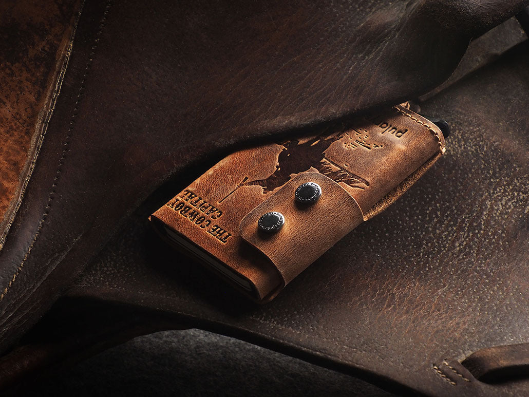 Pularys Funky - The Cowboy Capital Decor Wallet #color_Brown
