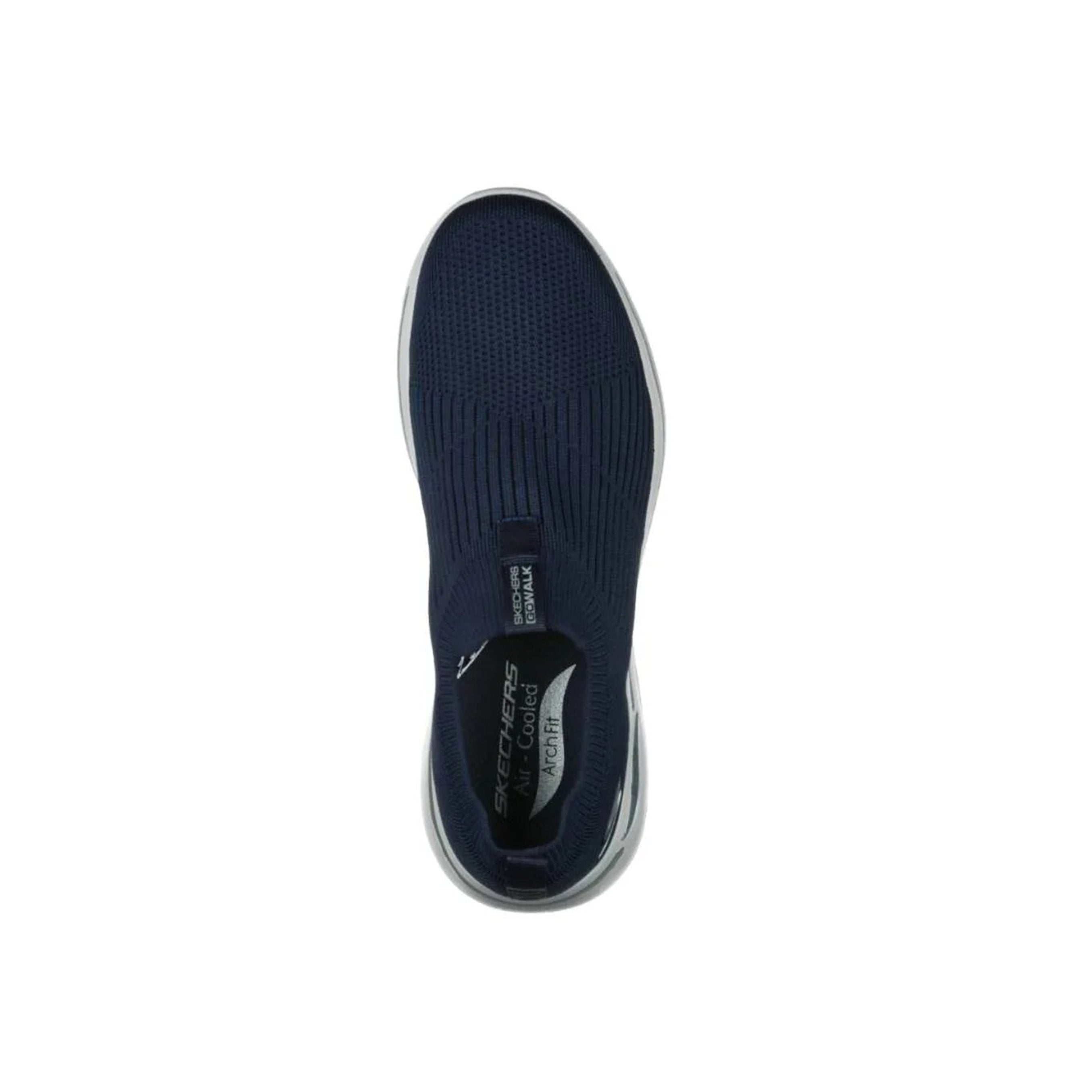 Skechers Men's Go Walk Arch Fit Iconic Extra Wide Shoes #color_navy