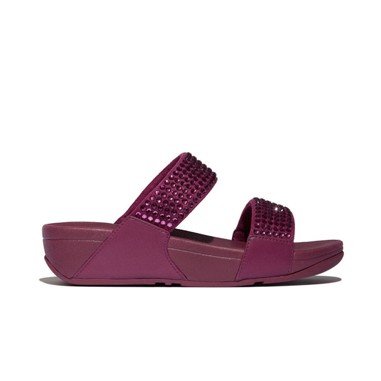Fitflop Lulu Maxi-Crystal Two-Bar Slides