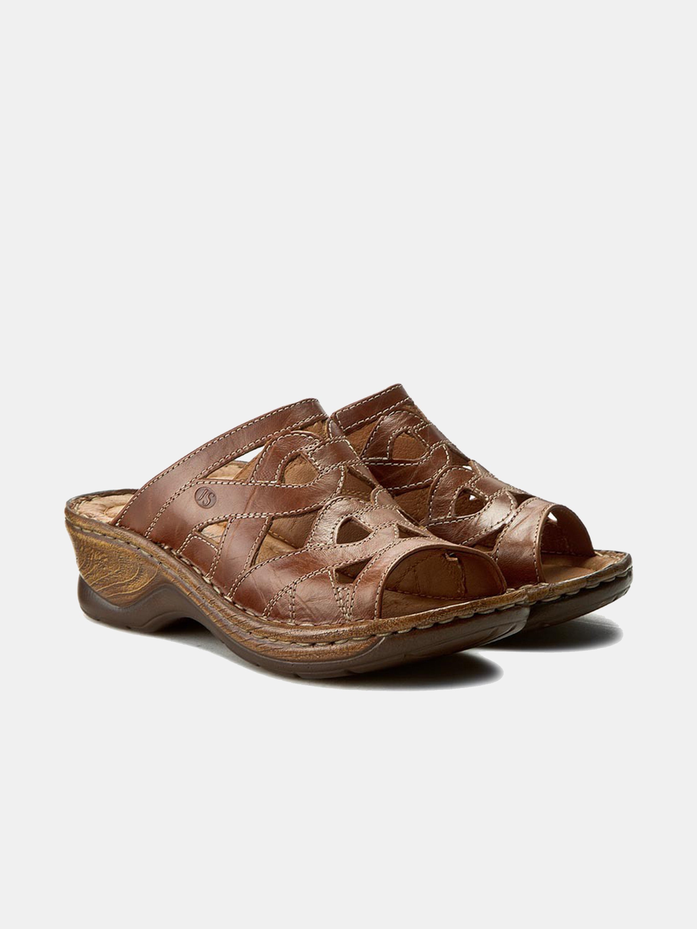Josef Seibel Women's catalonia 44 Sandals #color_Brown