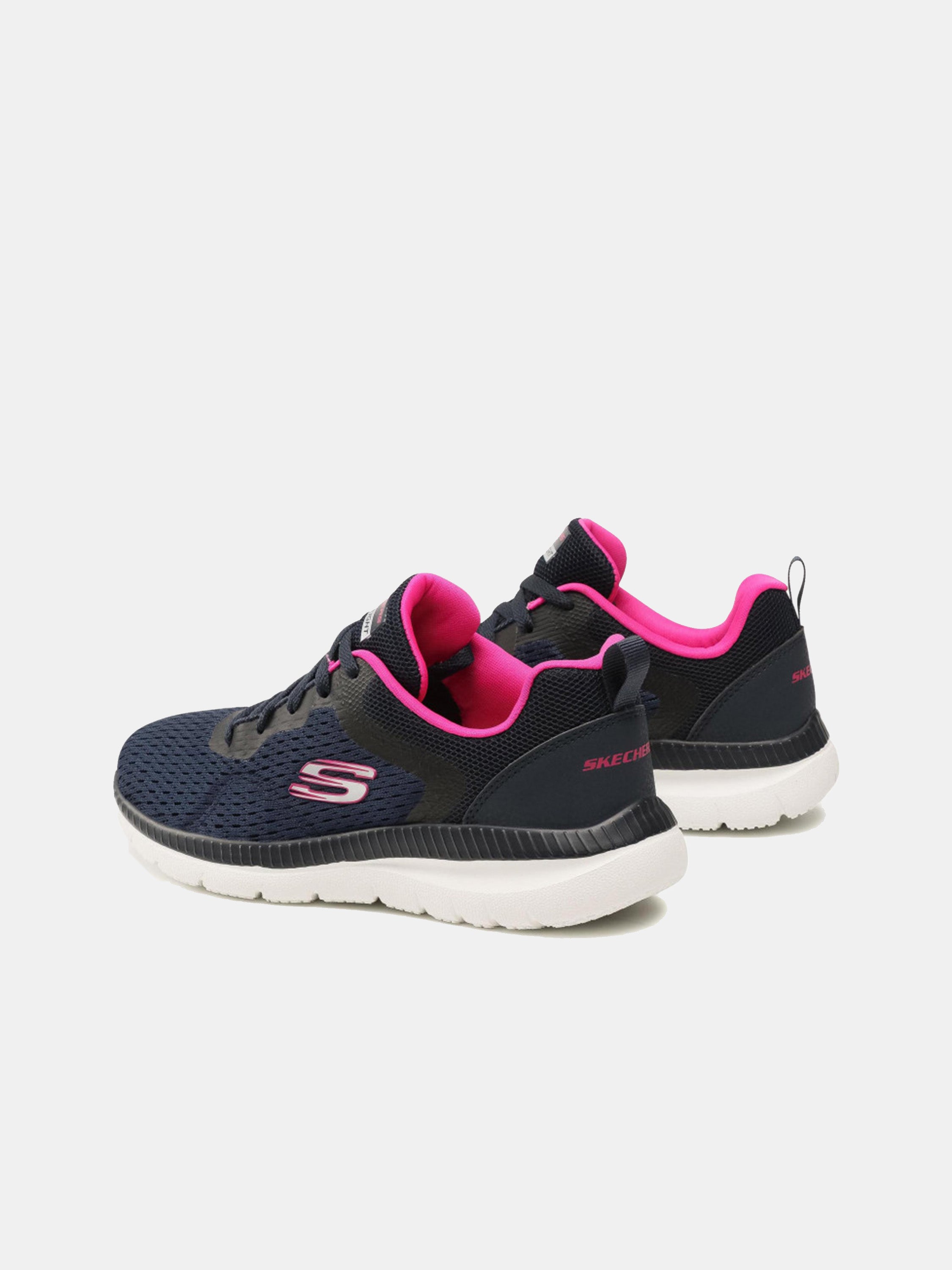 Skechers Women's Bountiful - Quick Path Trainers #color_Navy