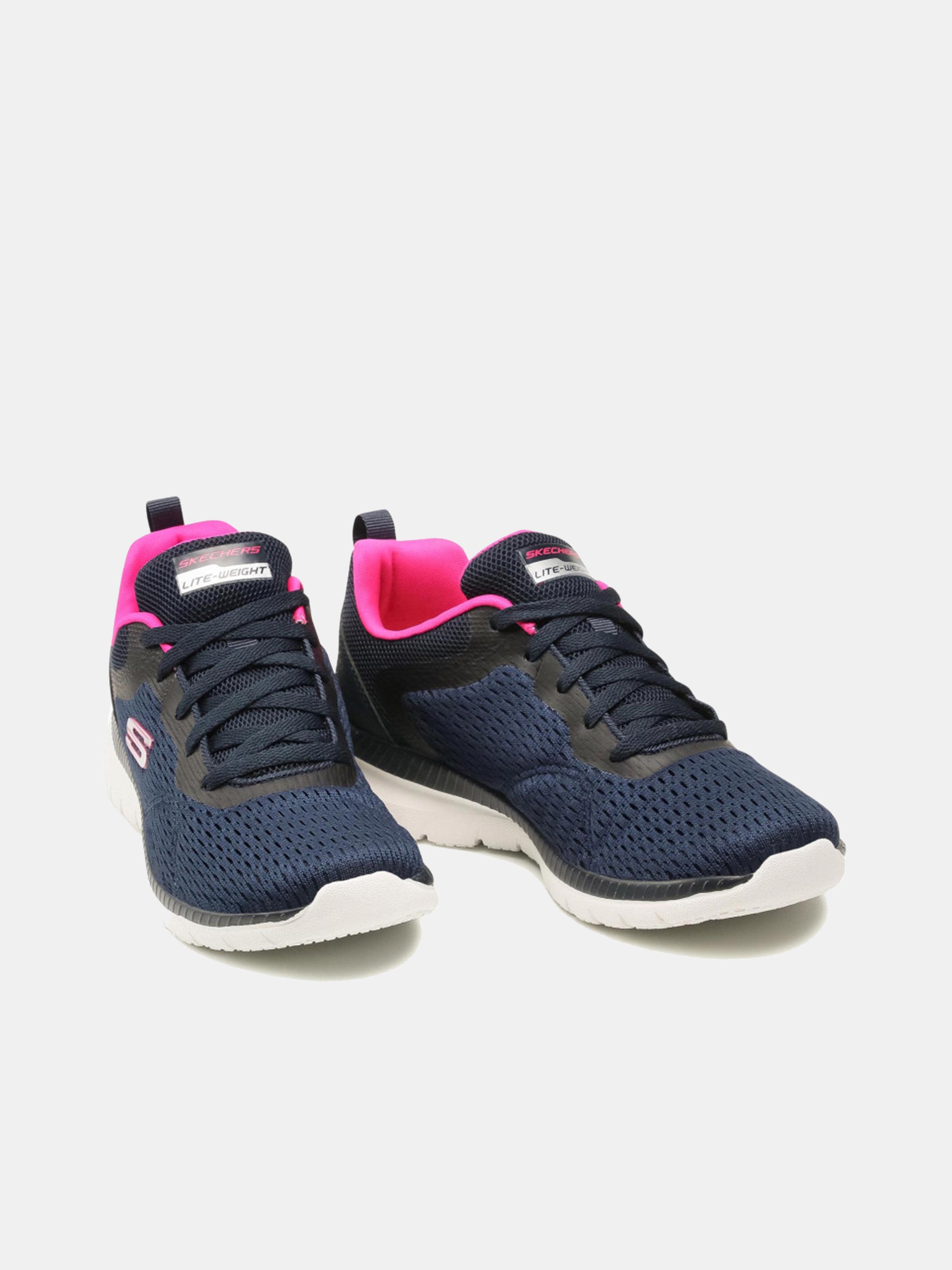 Skechers Women's Bountiful - Quick Path Trainers #color_Navy