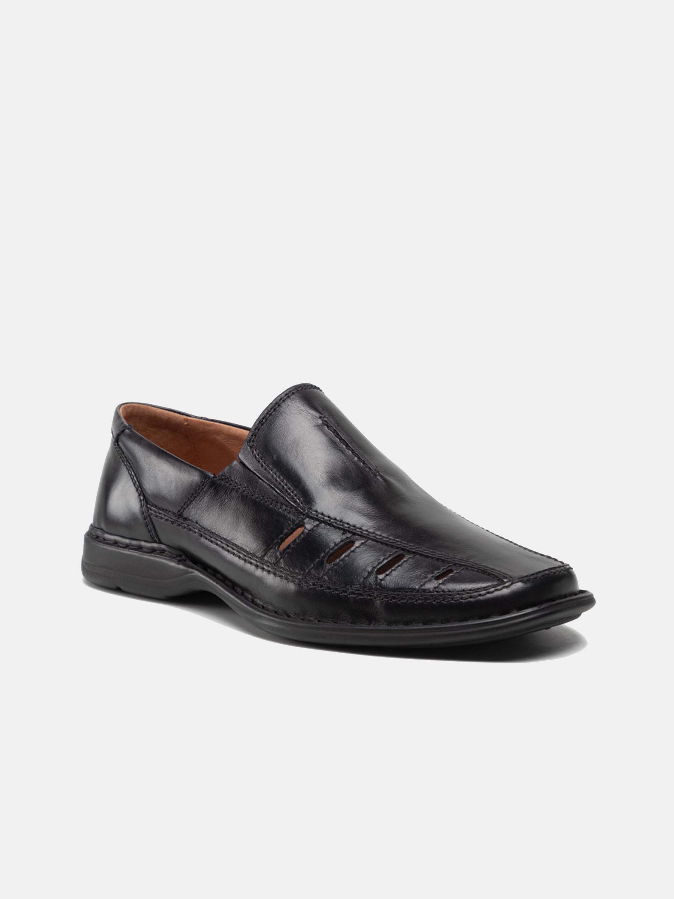Josef Seibel Men's Steven 12 Slip On Shoes Black 40