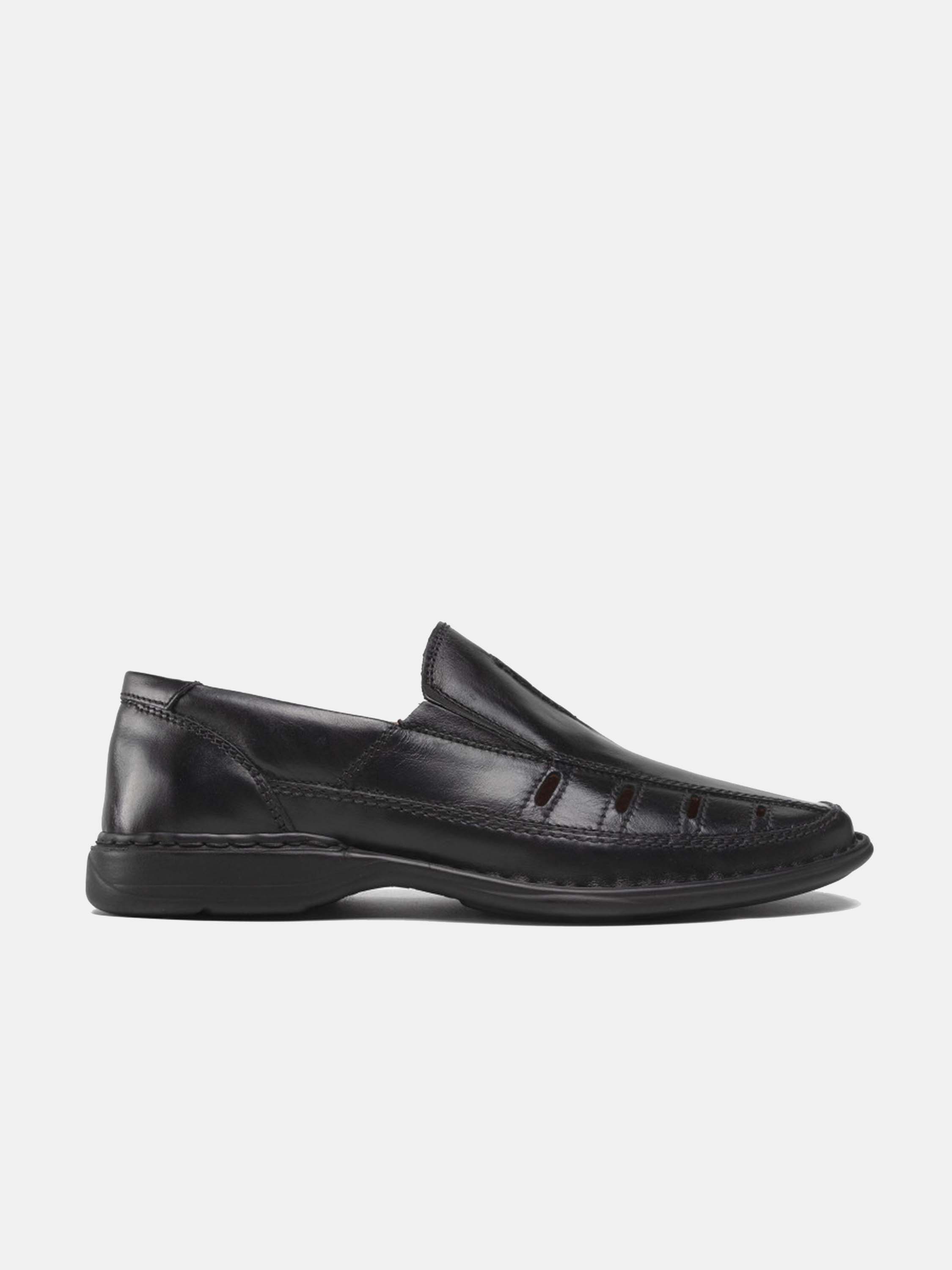 Josef Seibel Men's Steven 12 Slip On Shoes #color_Black
