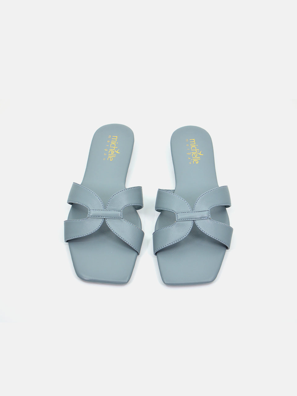 Michelle Morgan 114RJ80B Women's Flat Sandals #color_Blue