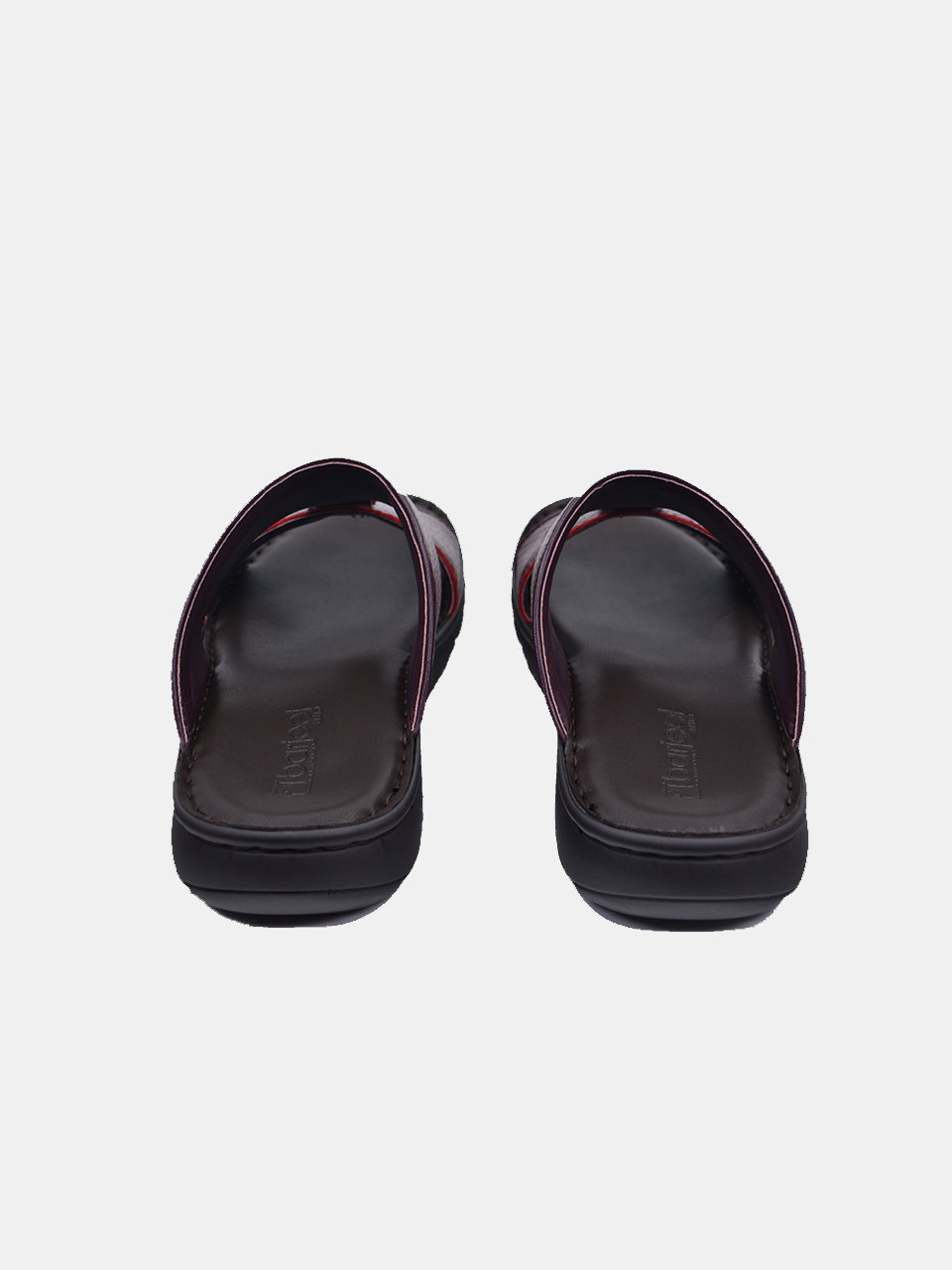 Barjeel Uno 29550-1 Men's Arabic Sandals #color_Red