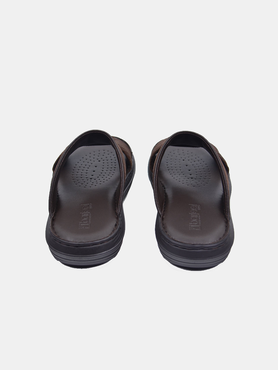 Barjeel Uno 21410-3 Men's Arabic Sandals #color_Brown