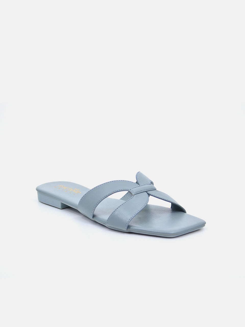 Michelle Morgan 114RJ80B Women's Flat Sandals #color_Blue