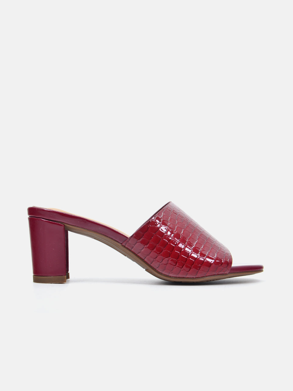 Michelle Morgan 914RJ191 Women's Heeled Sandals #color_Maroon