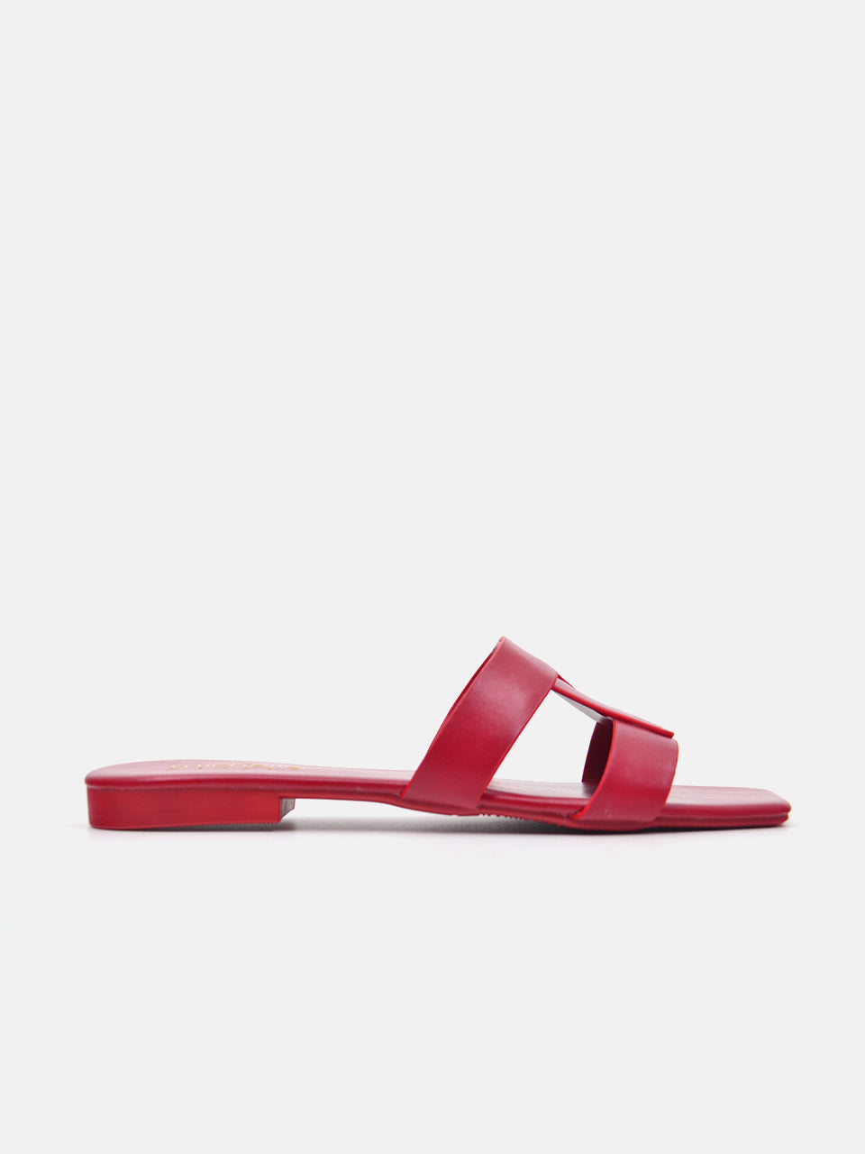 Michelle Morgan 114RJ808 Women's Flat Sandals #color_Red