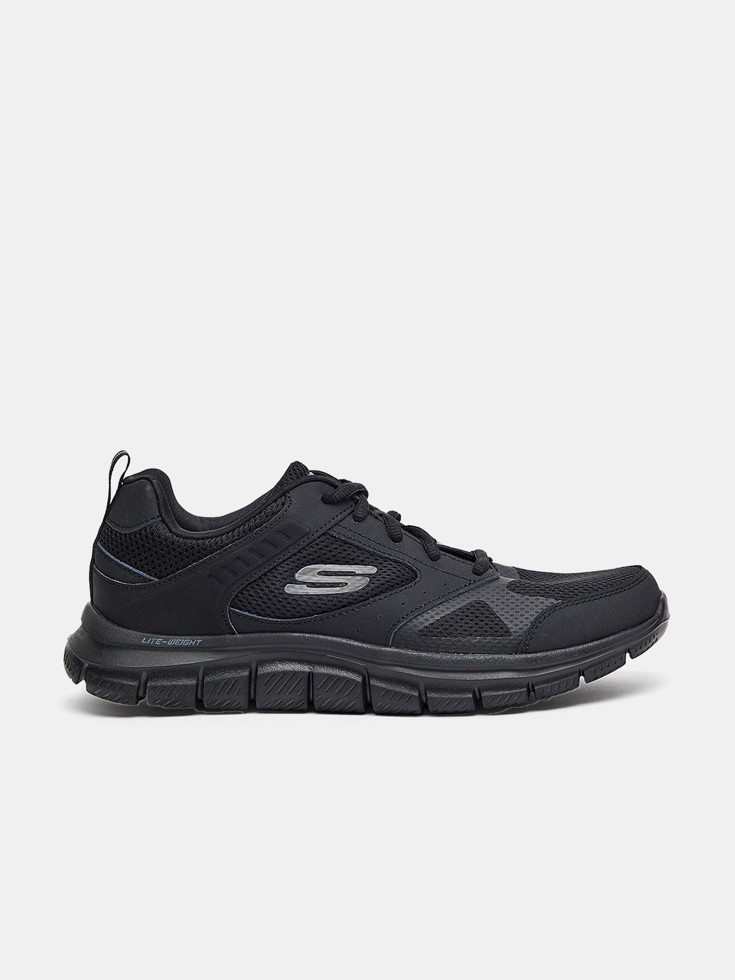 Skechers Men's Track - Syntac Trainers #color_Black