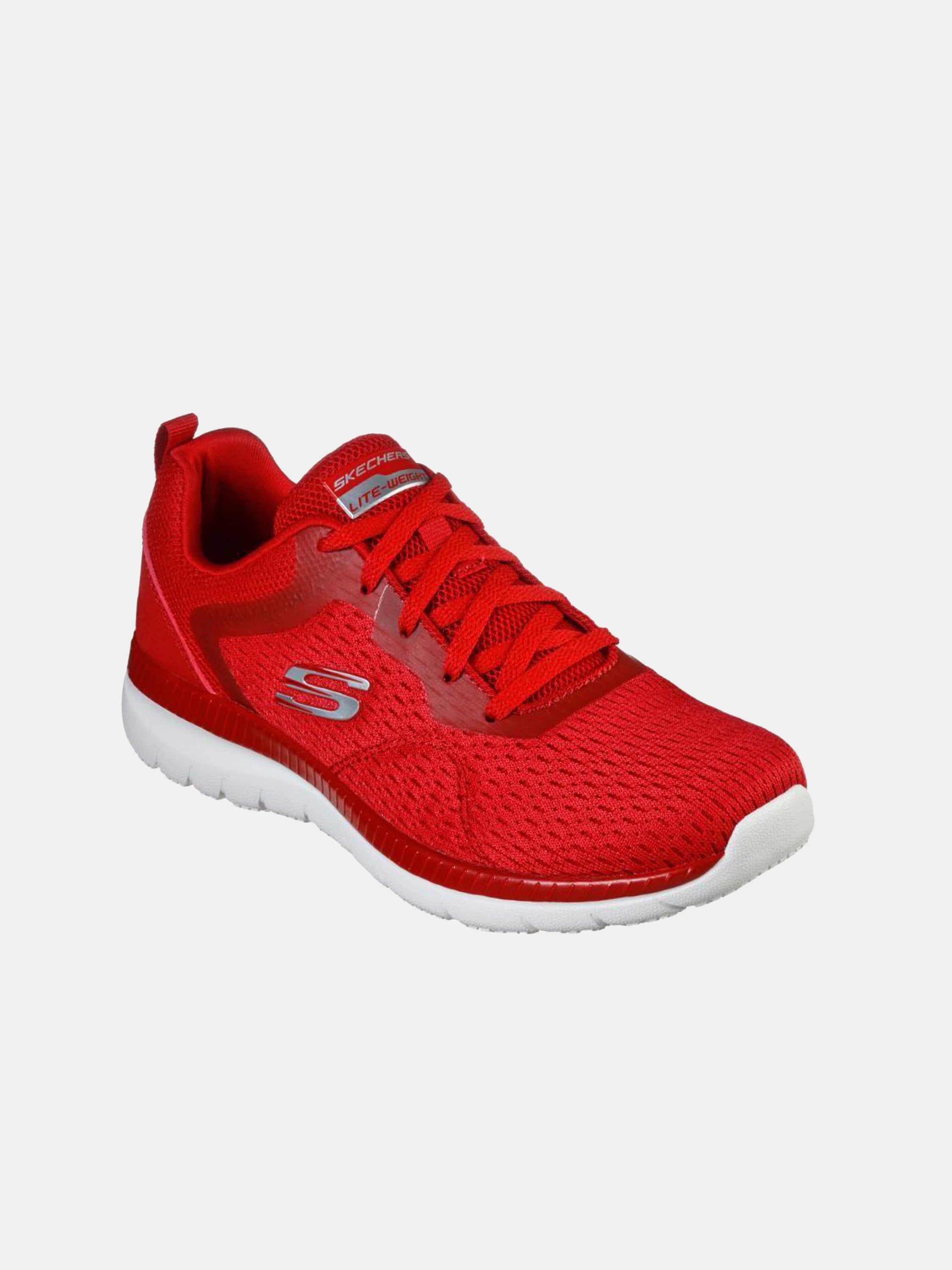 Skechers Women's Bountiful - Quick Path Trainers #color_Red