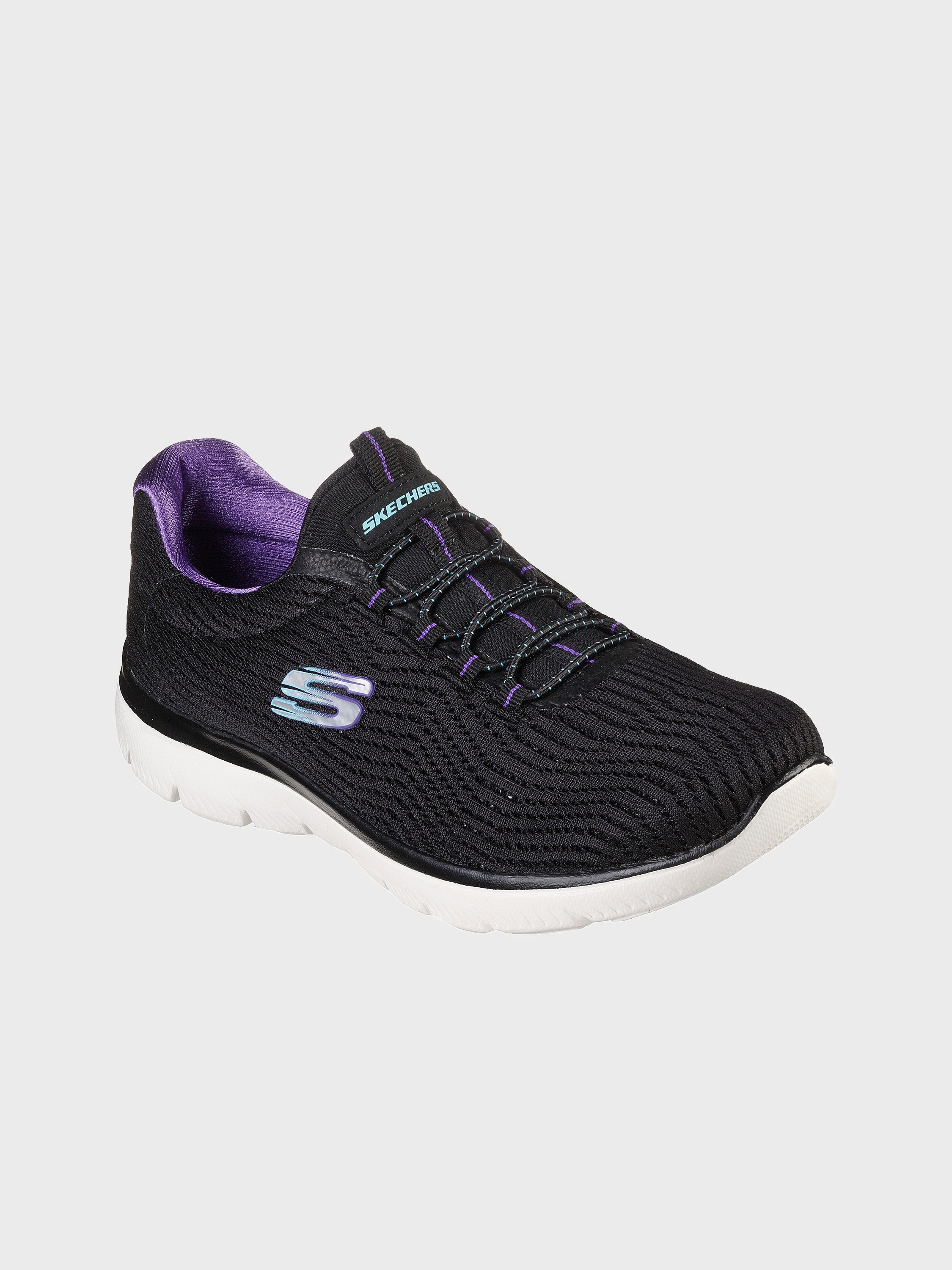 Skechers Women's Summits - Next Wave Trainers #color_Black