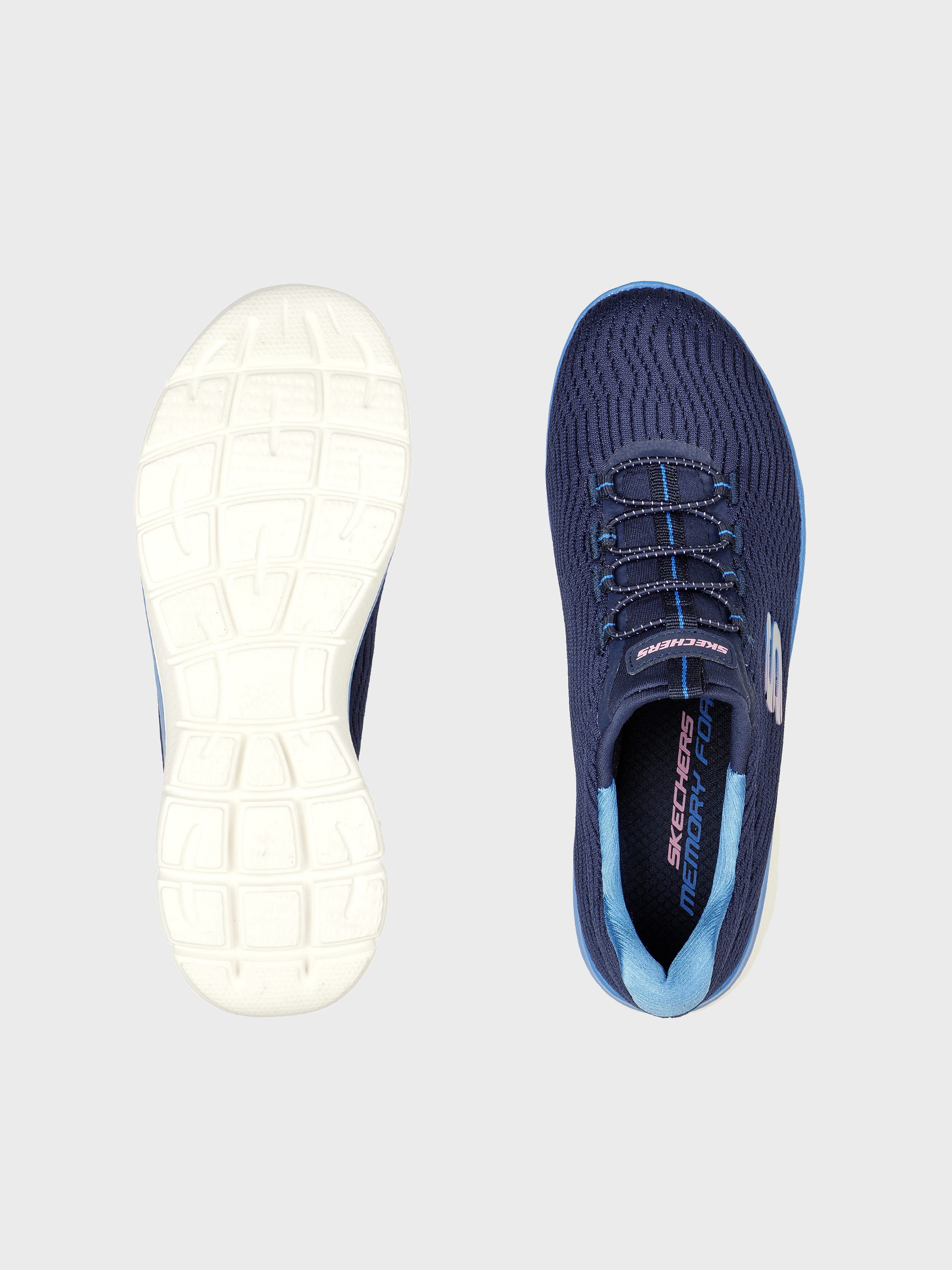 Skechers Women's Summits - Next Wave Trainers #color_Navy