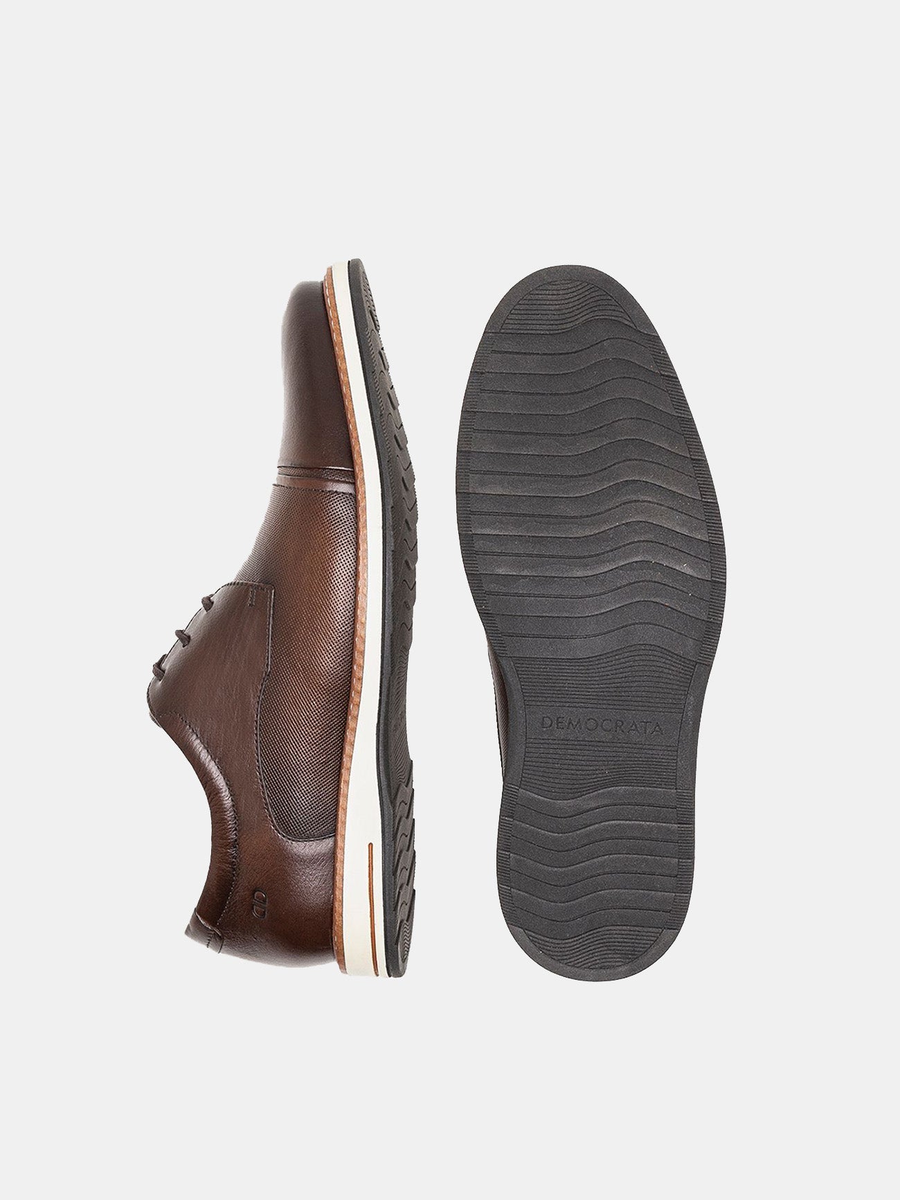 Democrata Men's Metropolitan Oliver Shoes #color_Brown