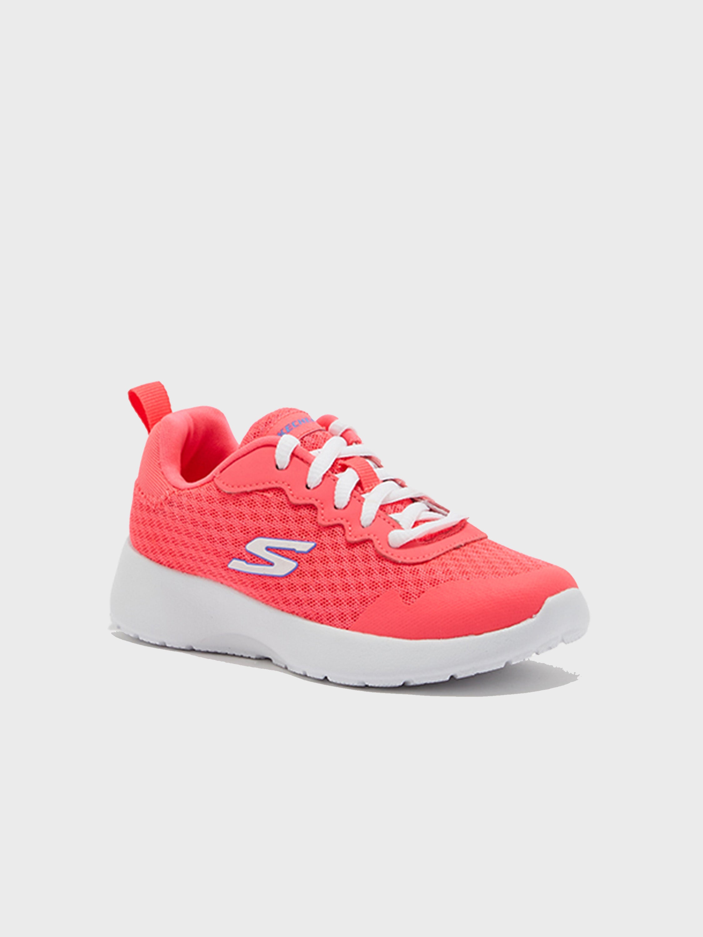 Skechers Girls Dynamight Tempo Runner Sneakers #color_Pink