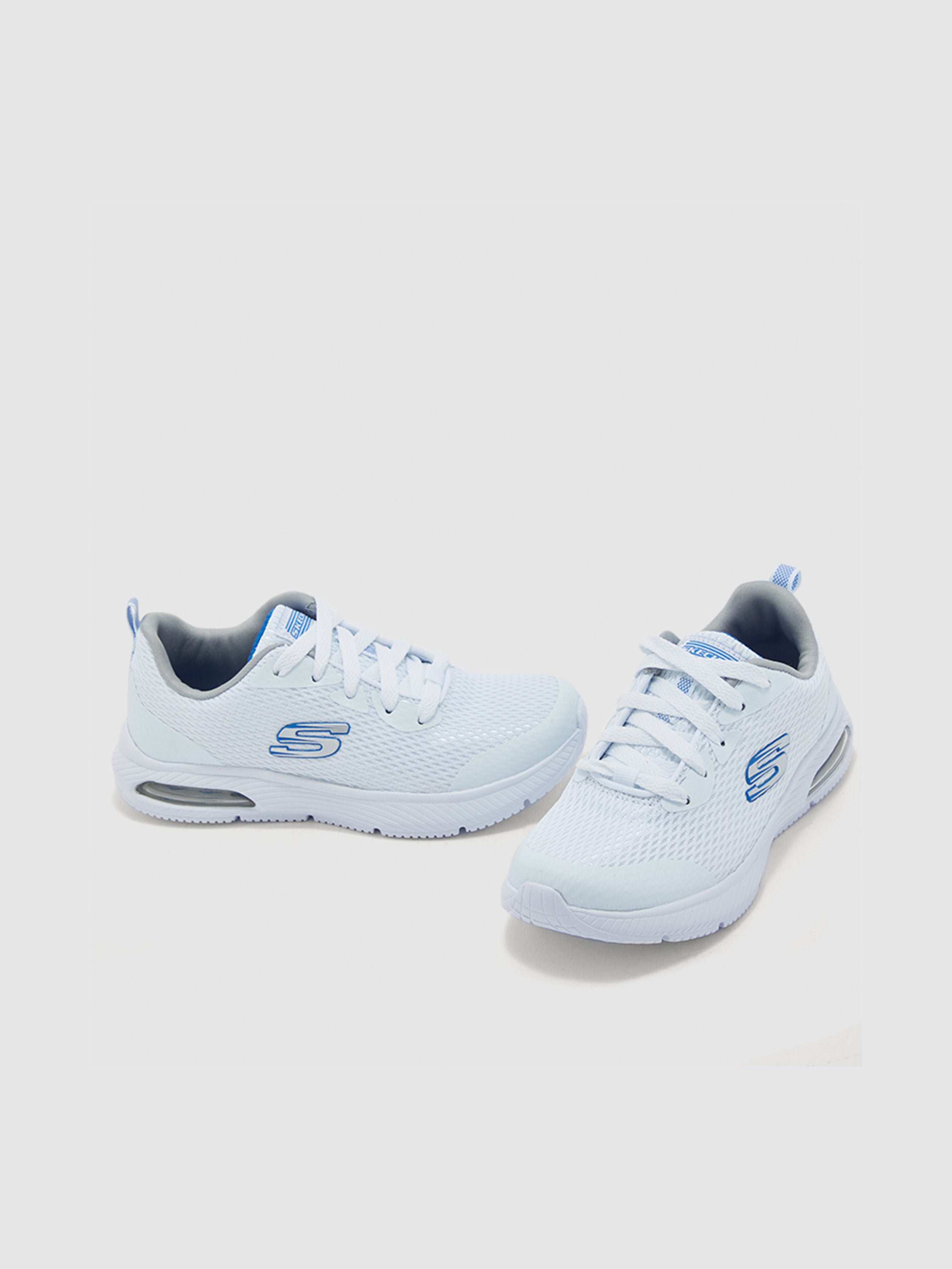 Skechers Boys Dyna Air Quick Pulse Shoes #color_White