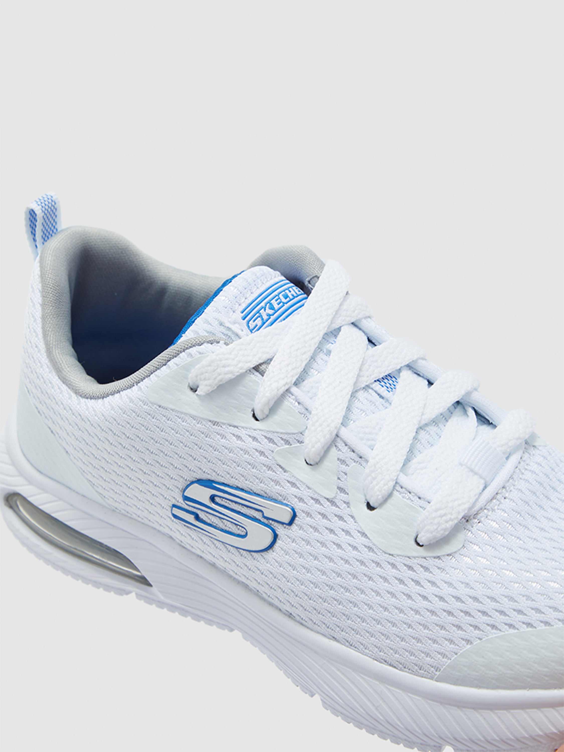 Skechers Boys Dyna Air Quick Pulse Shoes #color_White