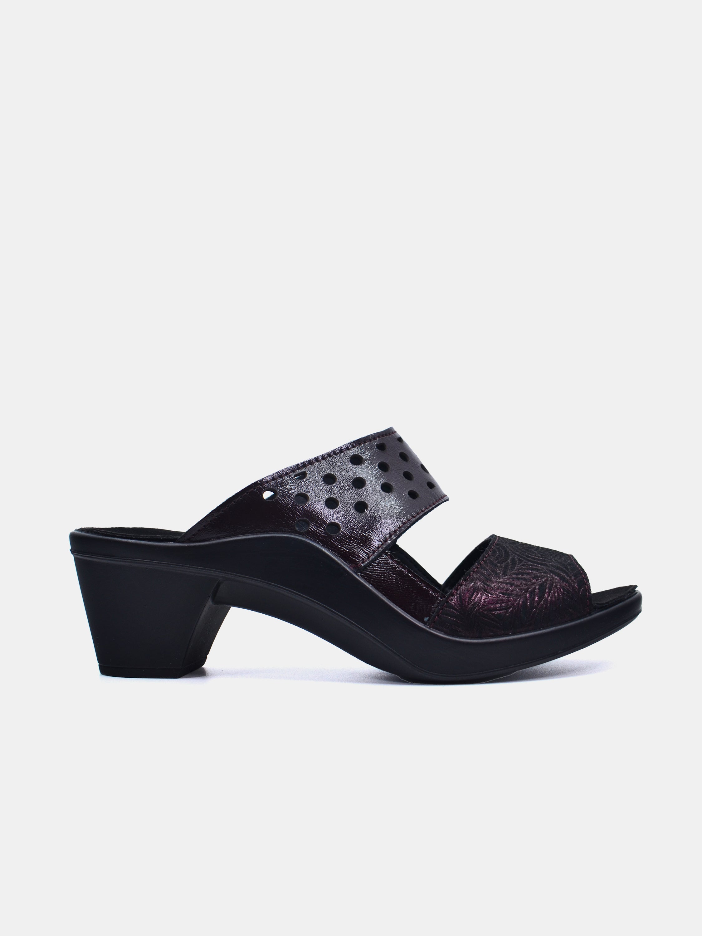 Romika 27154 Women's Heeled Sandals #color_Black