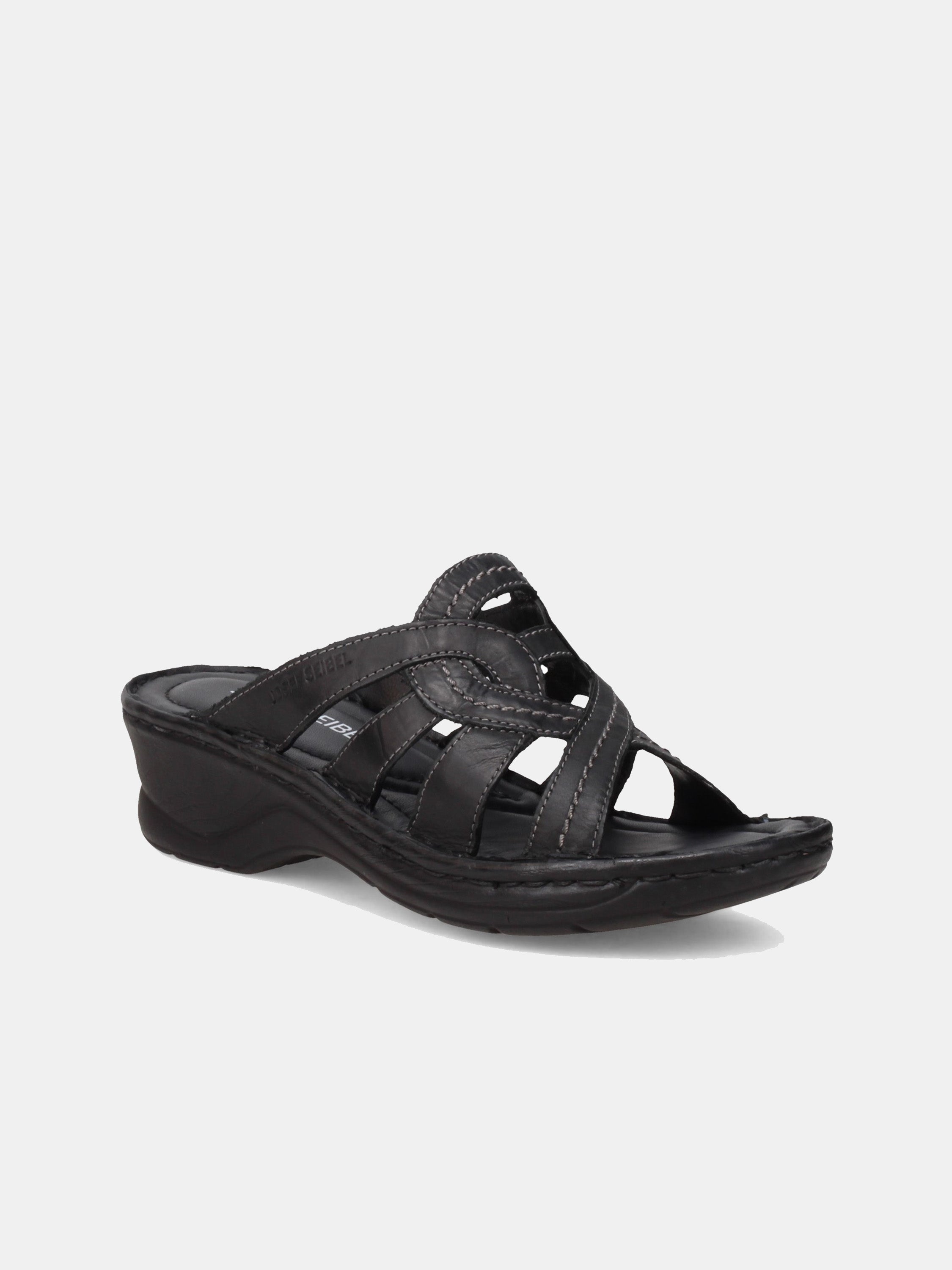 Josef Seibel Women's Catalonia 01 Sandals #color_Black
