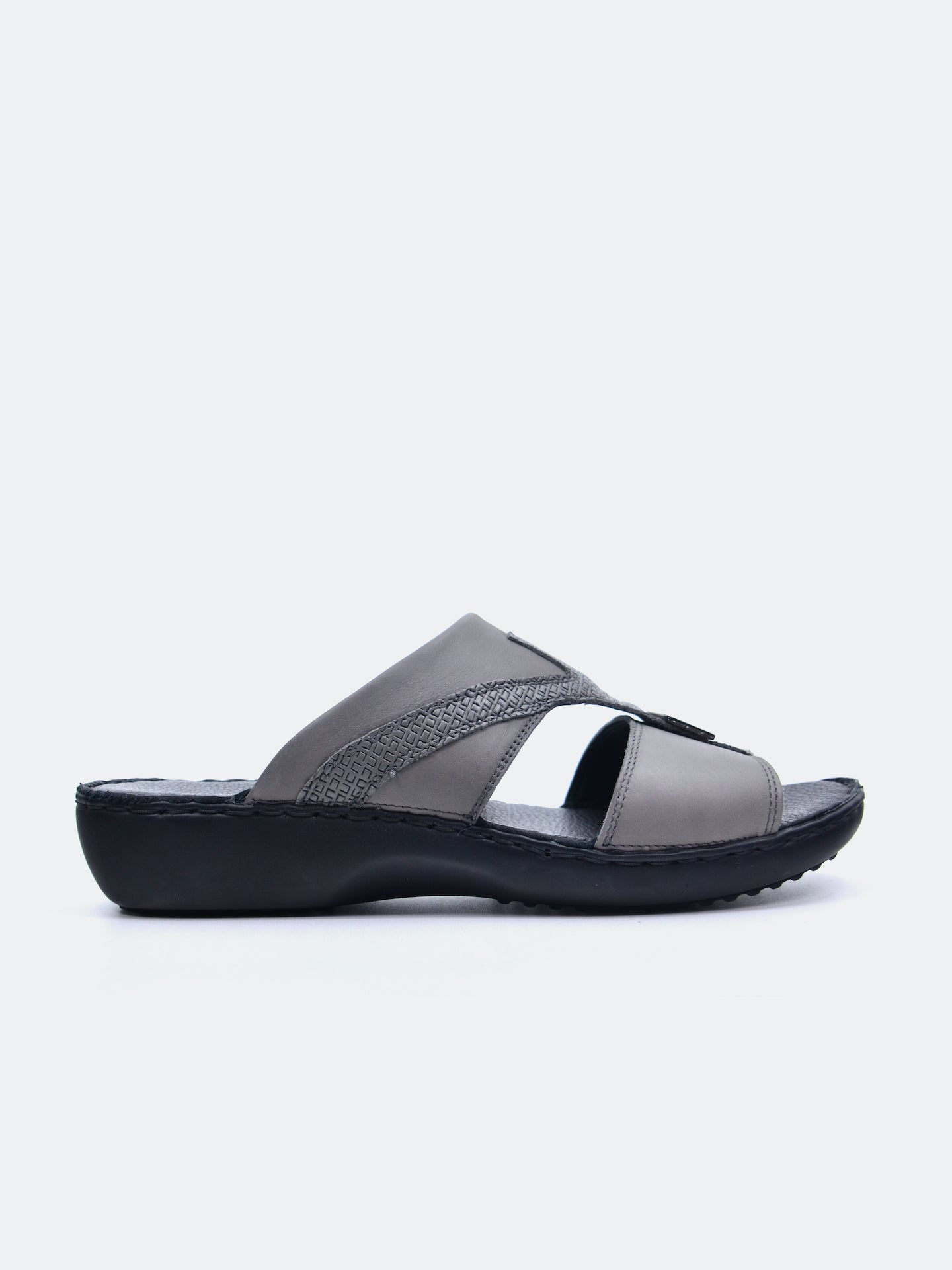 Josef Seibel Men's Slider Sandals #color_Grey