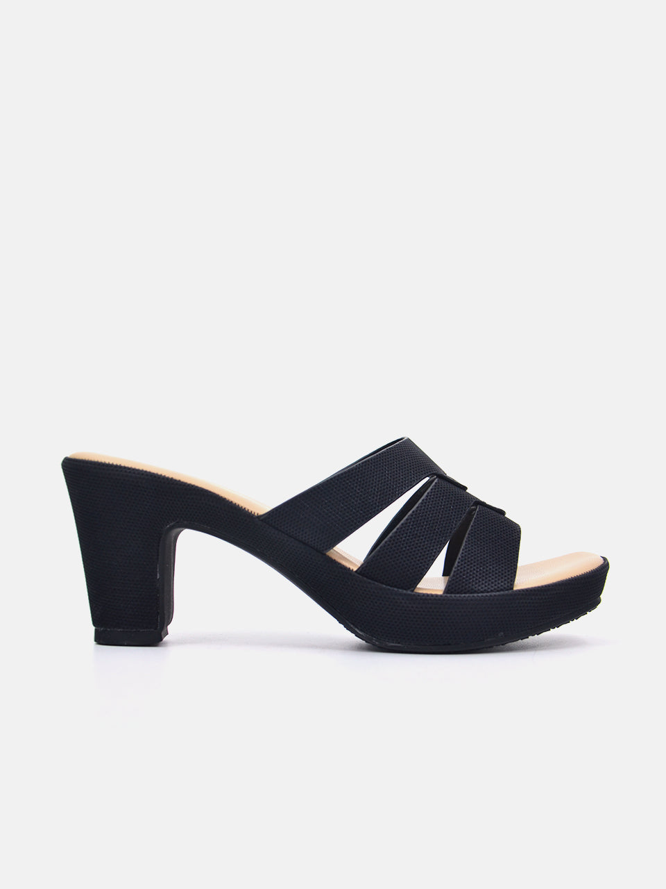 Michelle Morgan 114RC134 Women's Heeled Sandals #color_Black