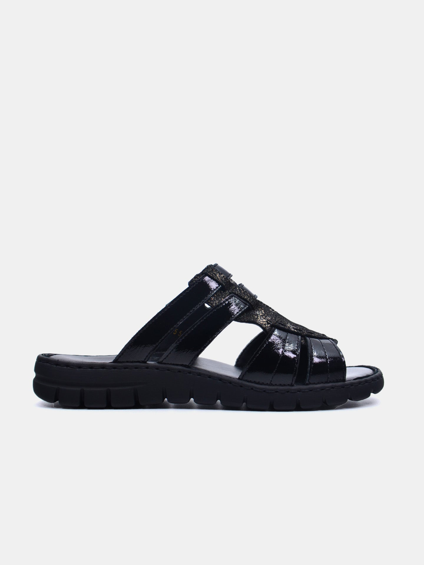 Josef Seibel 93435AR Women's Slider Sandals #color_Black