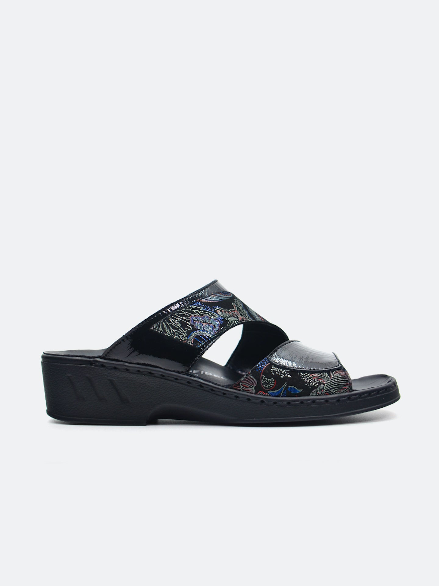 Josef Seibel Women's Flat Sandals #color_Black