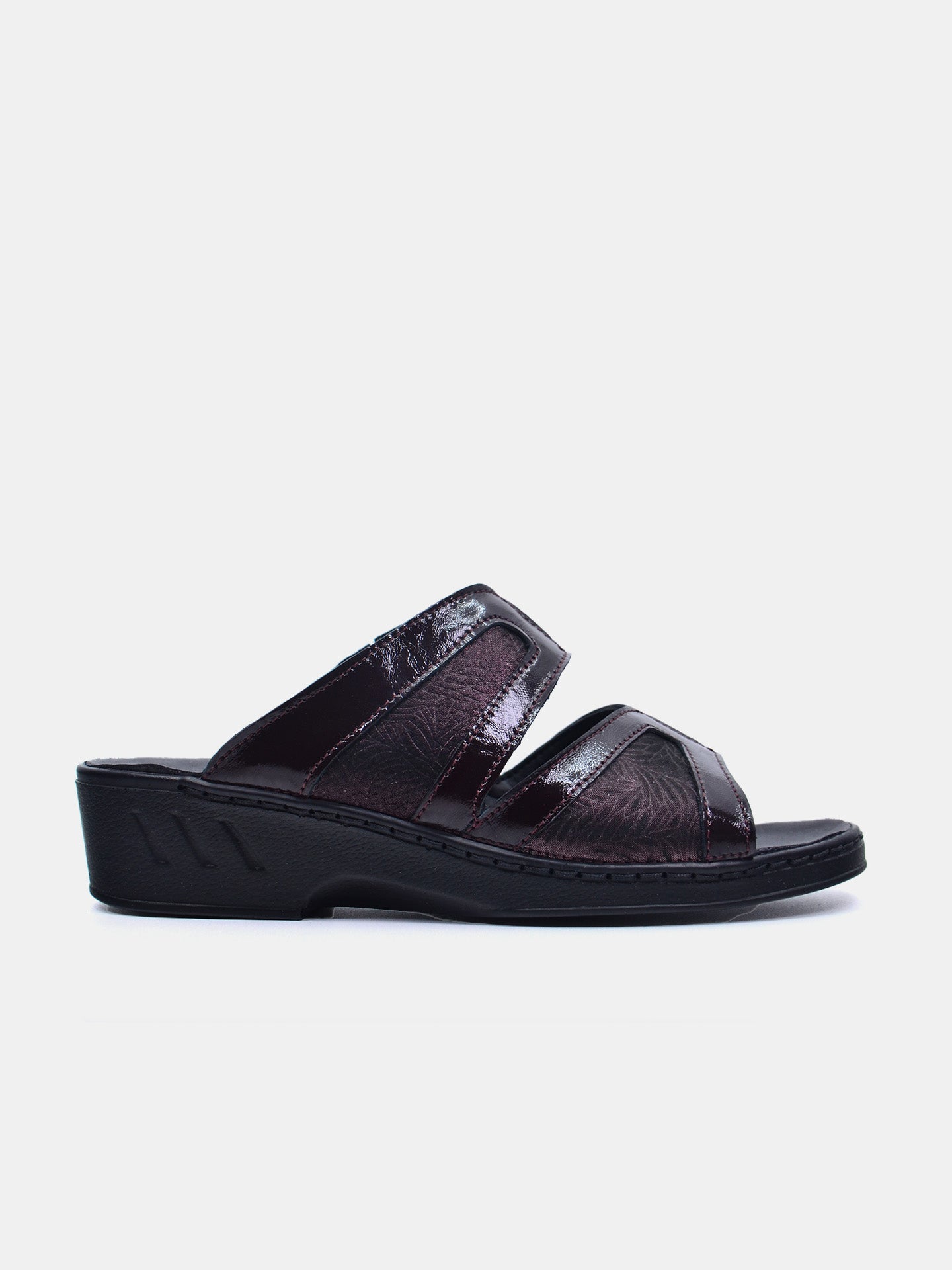 Josef Seibel 08834AR Women's Slider Sandals #color_Maroon
