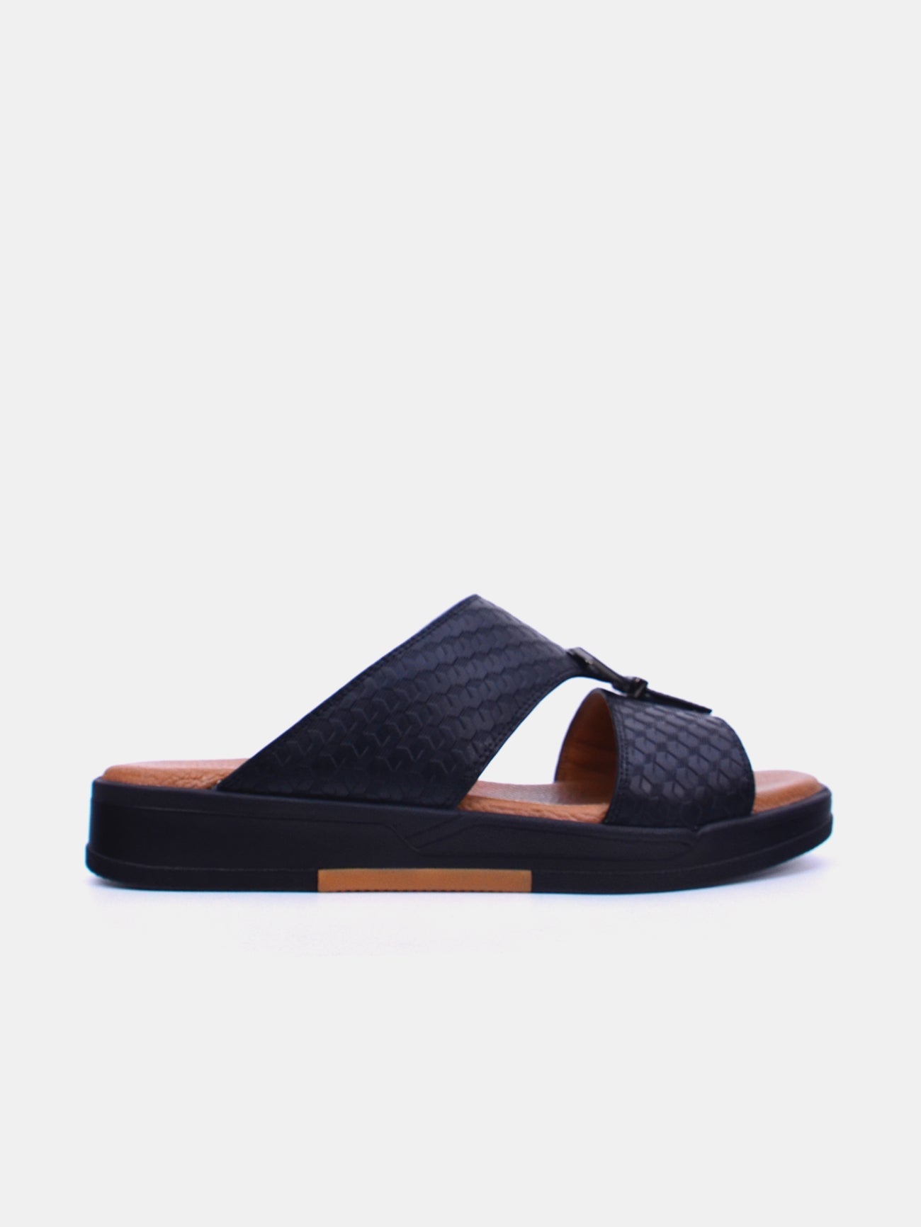 Barjeel Uno BJM 11 Men's Sandals #color_Black