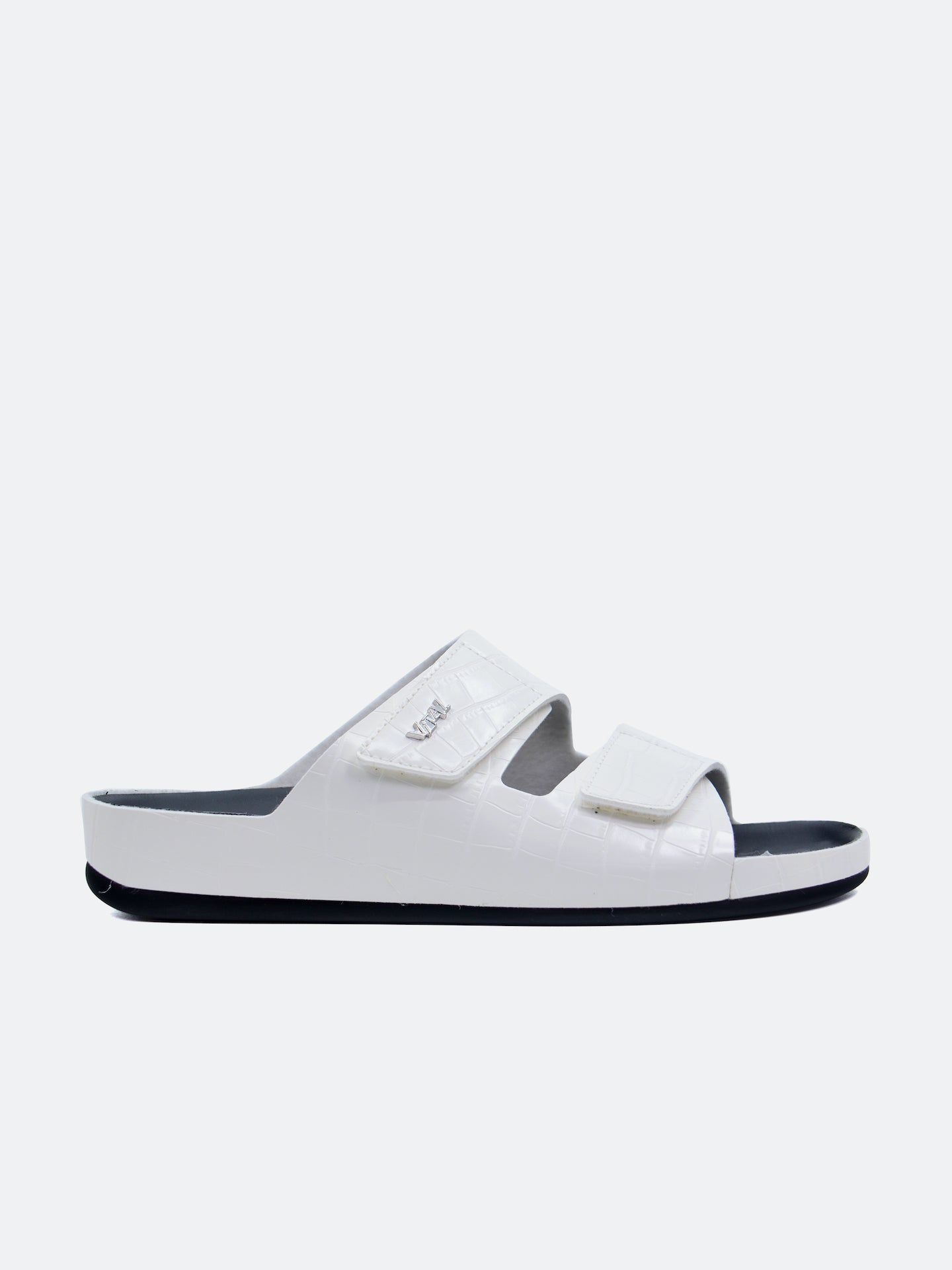 Vital 0938SY Men's Slider Sandals #color_White