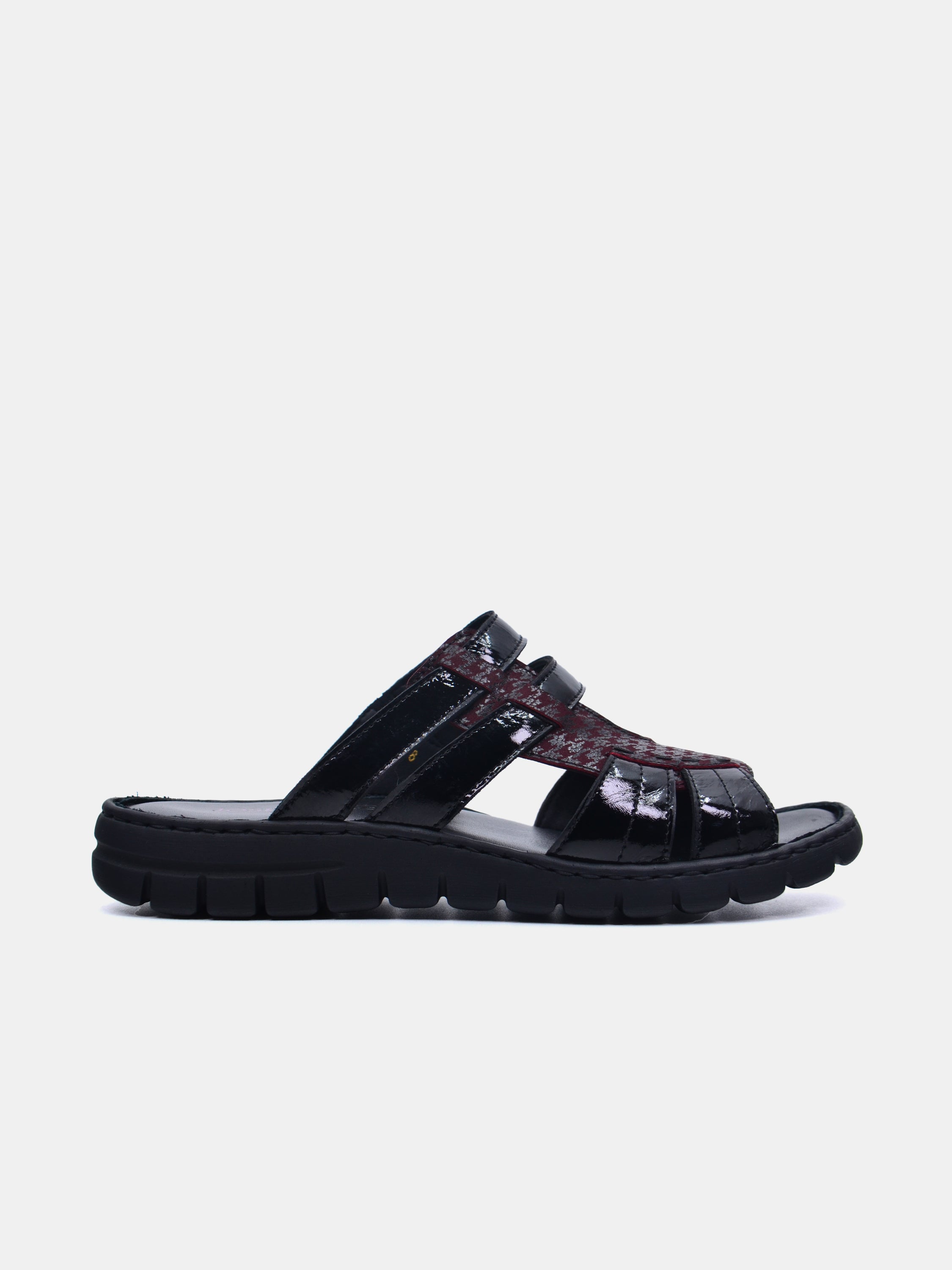 Josef Seibel 93435 Women's Slider Sandals #color_Black