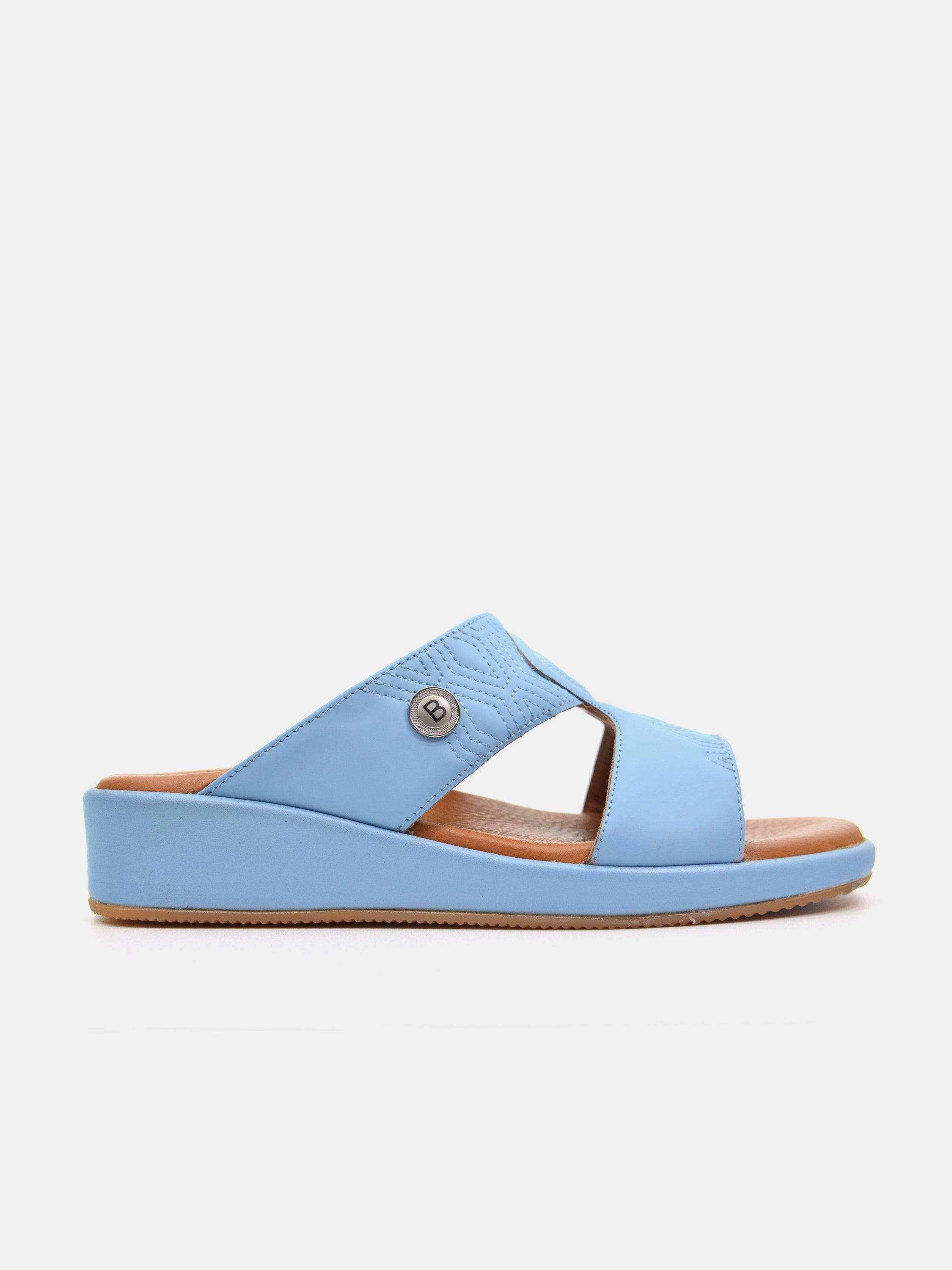 Barjeel Uno B-03 Boys Arabic Sandals #color_Blue