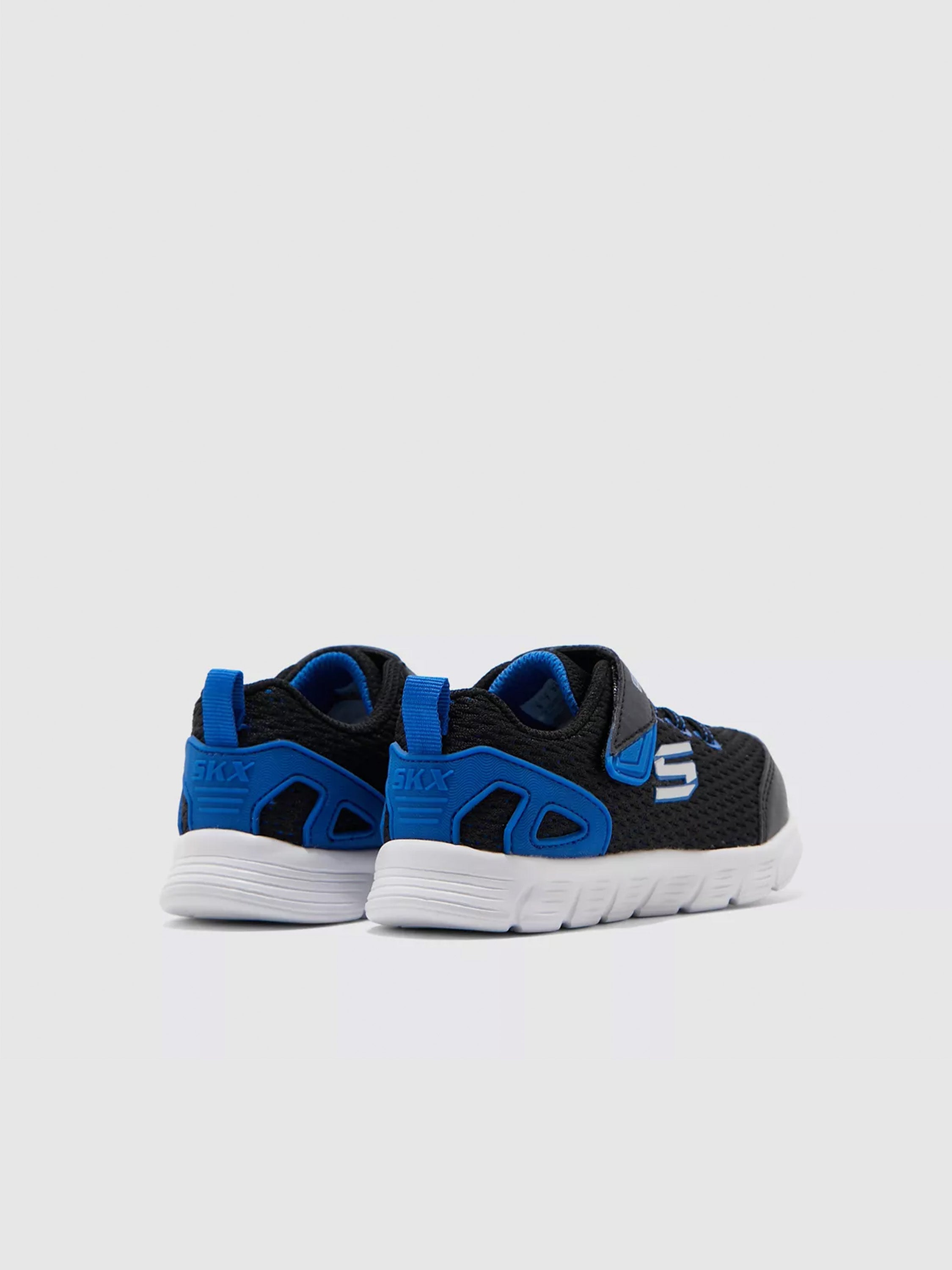 Skechers Infant Boys Comfy Flex - Interdrift Shoes #color_Blue