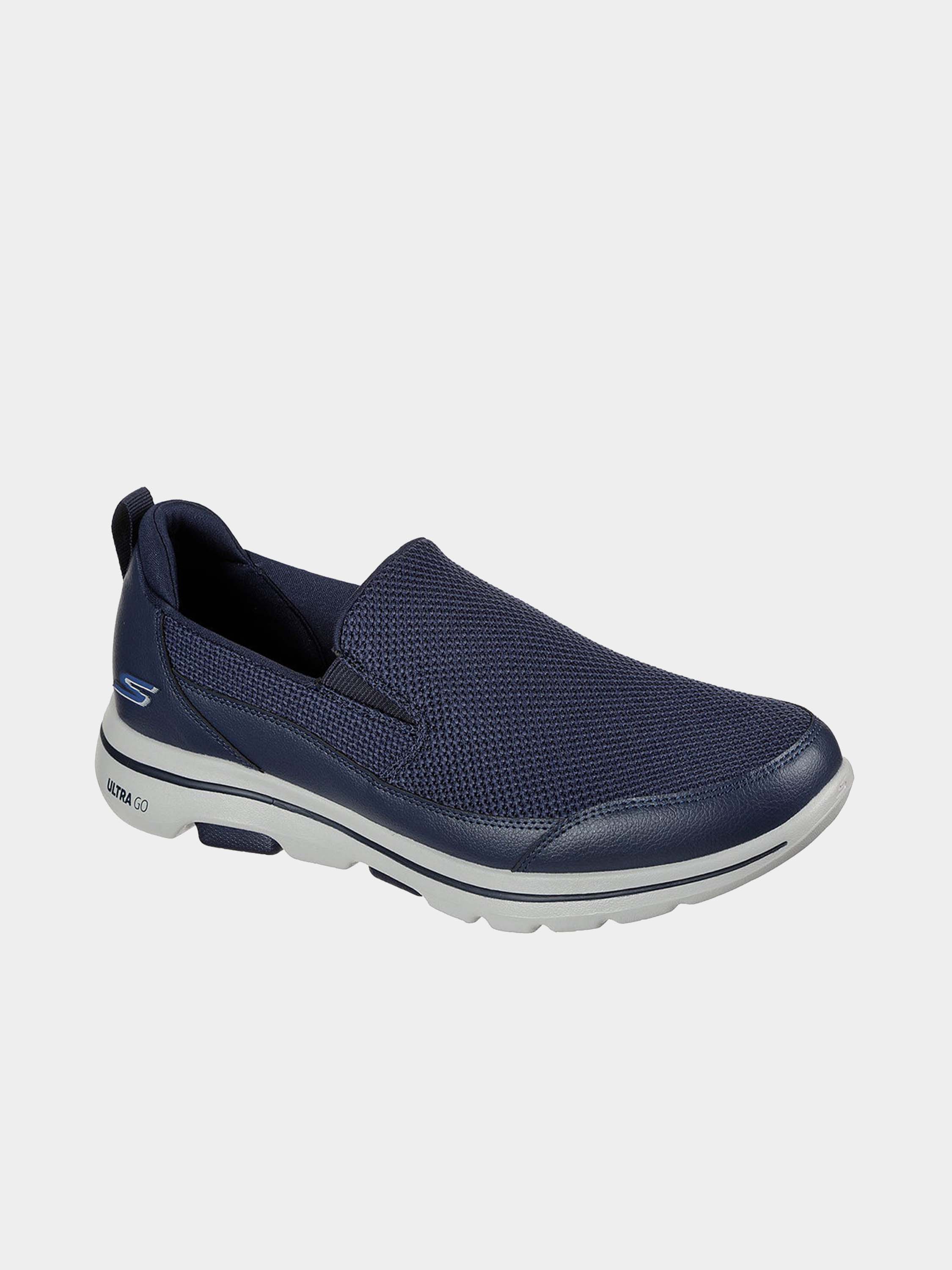 Skechers go walk 5 slip cheap on trainers navy