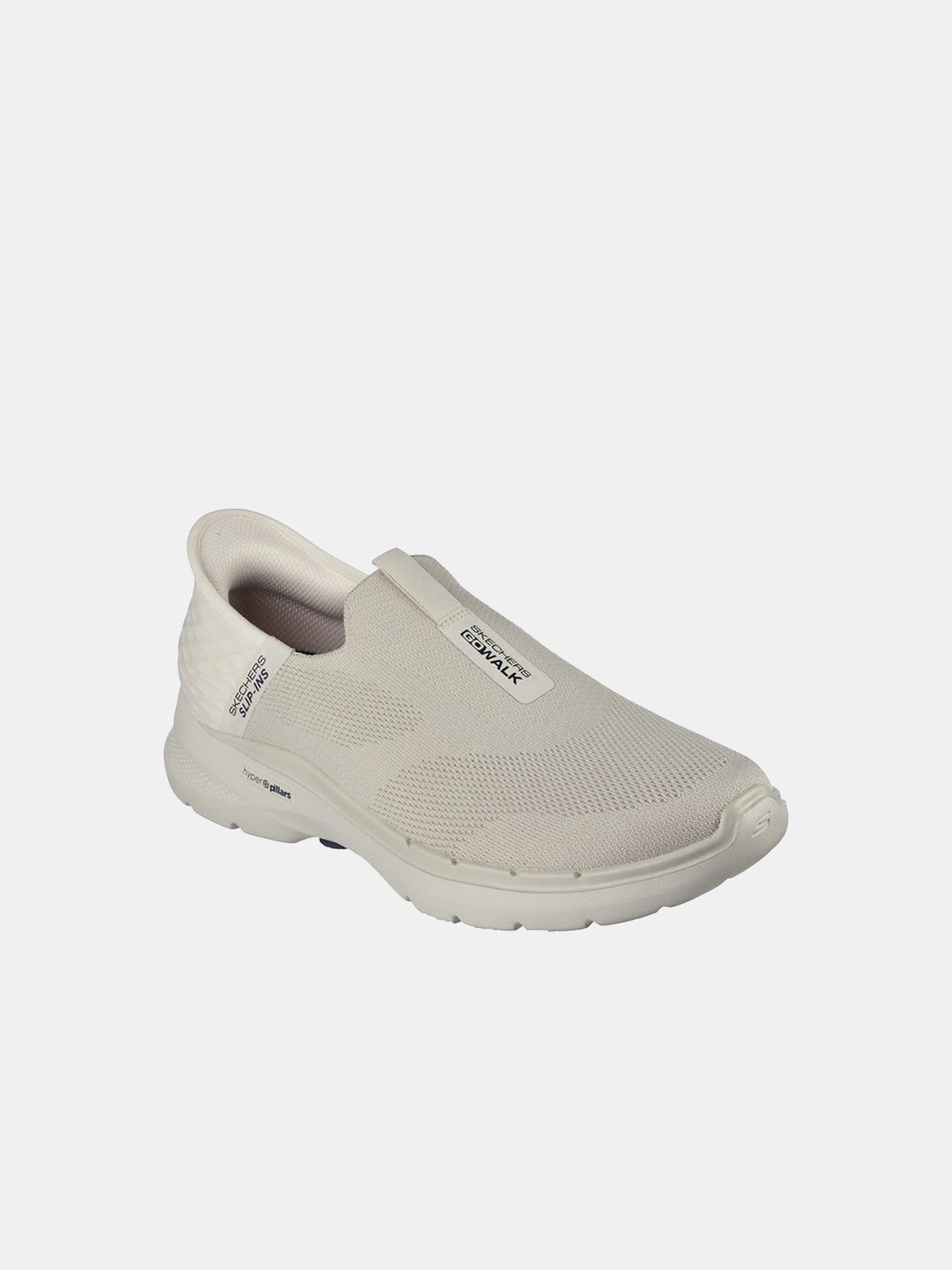 Skechers Men's Slip-ins: Go Walk 6 - Easy On Shoes #color_Light Grey