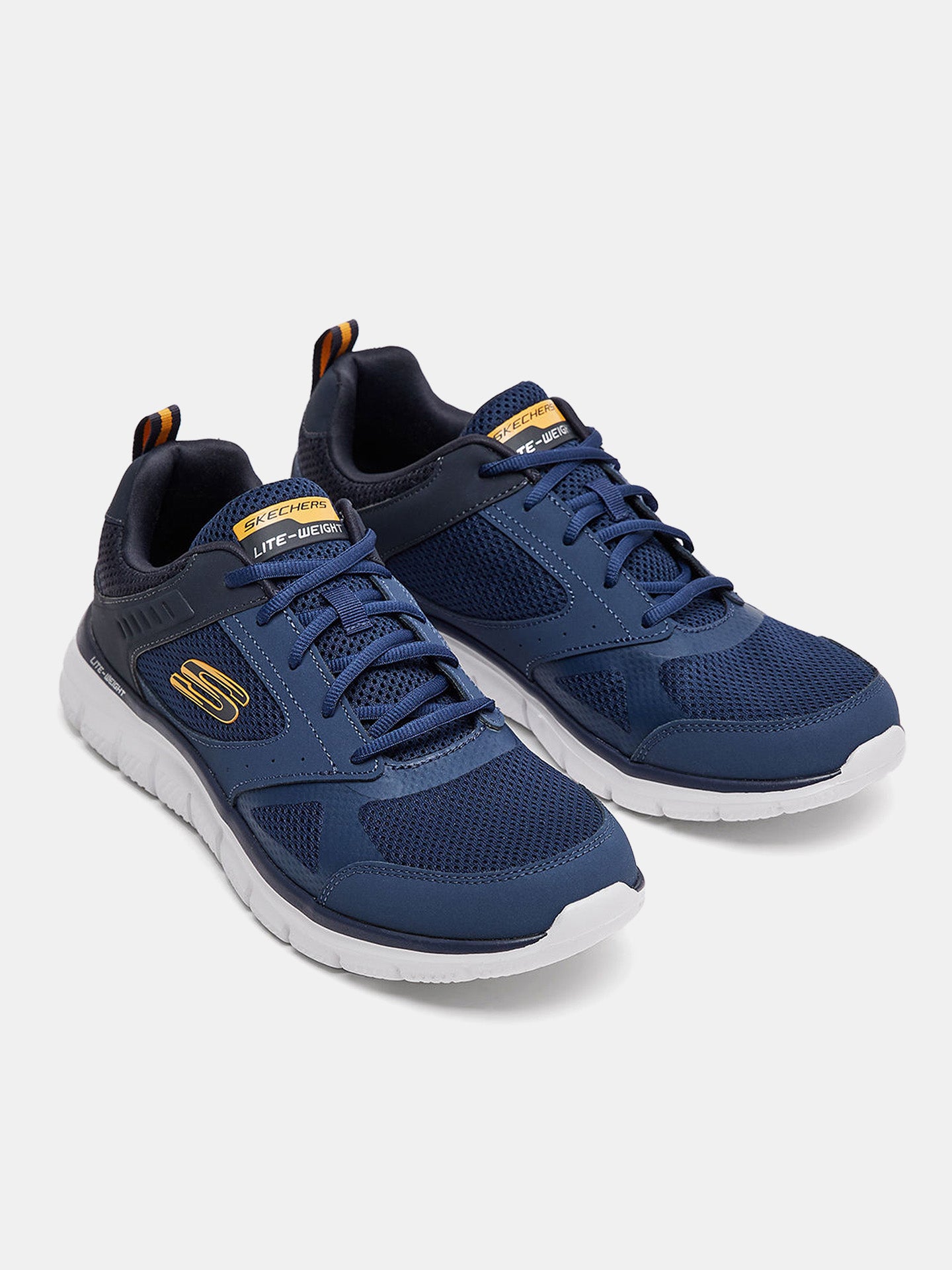Skechers Men's Track - Syntac Trainers #color_Navy