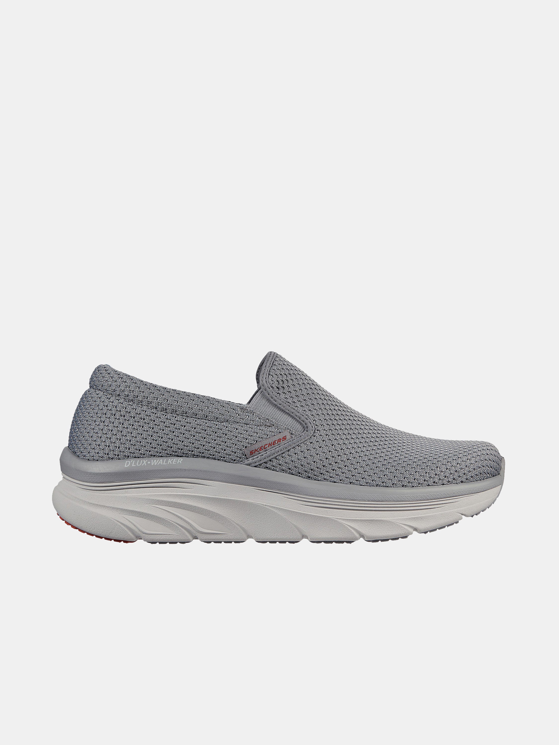 Skechers Men's Relaxed Fit: D'Lux Walker - Murlino Trainers #color_Grey