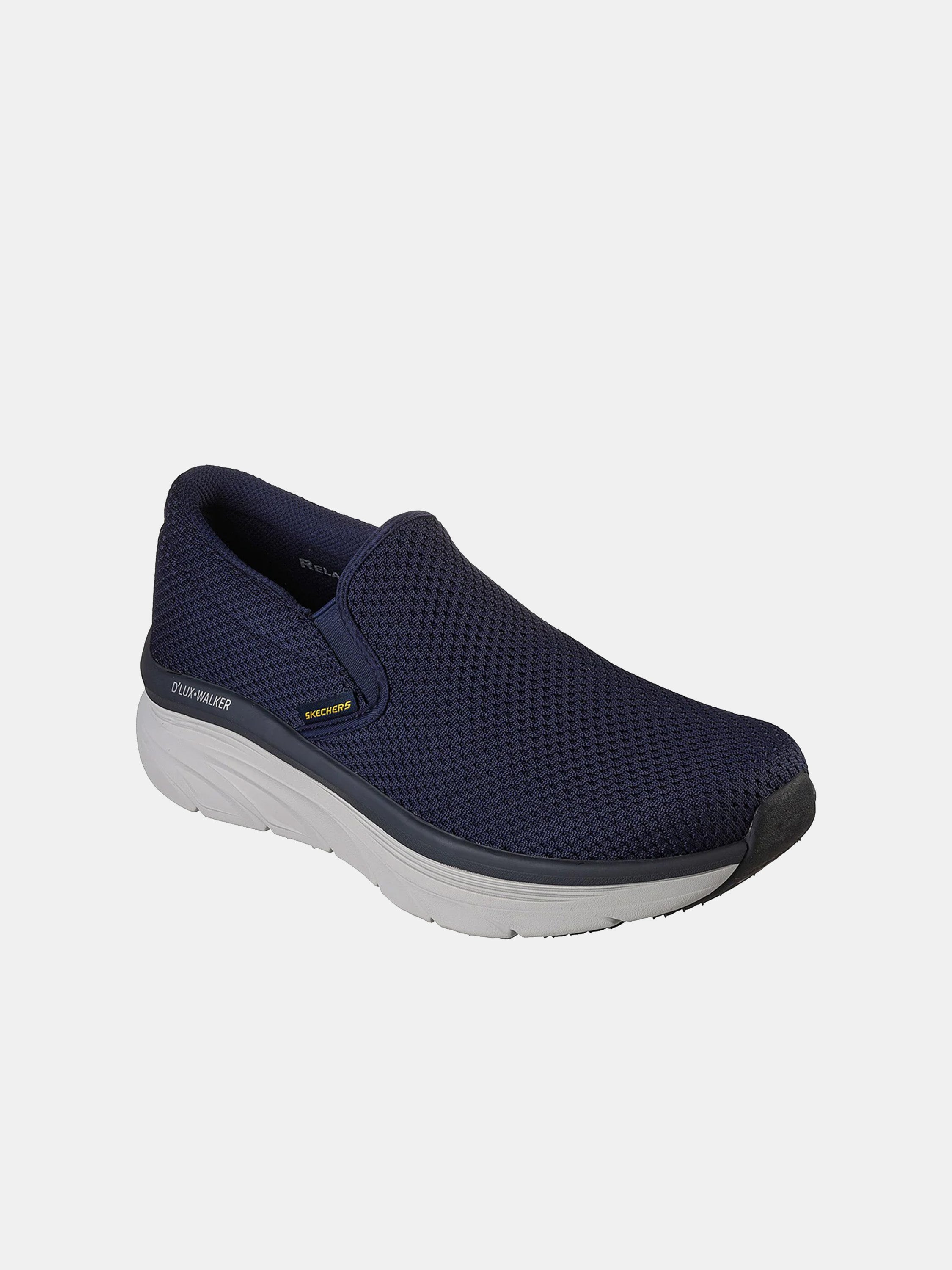 Skechers Men's Relaxed Fit: D'Lux Walker - Murlino Trainers #color_Navy