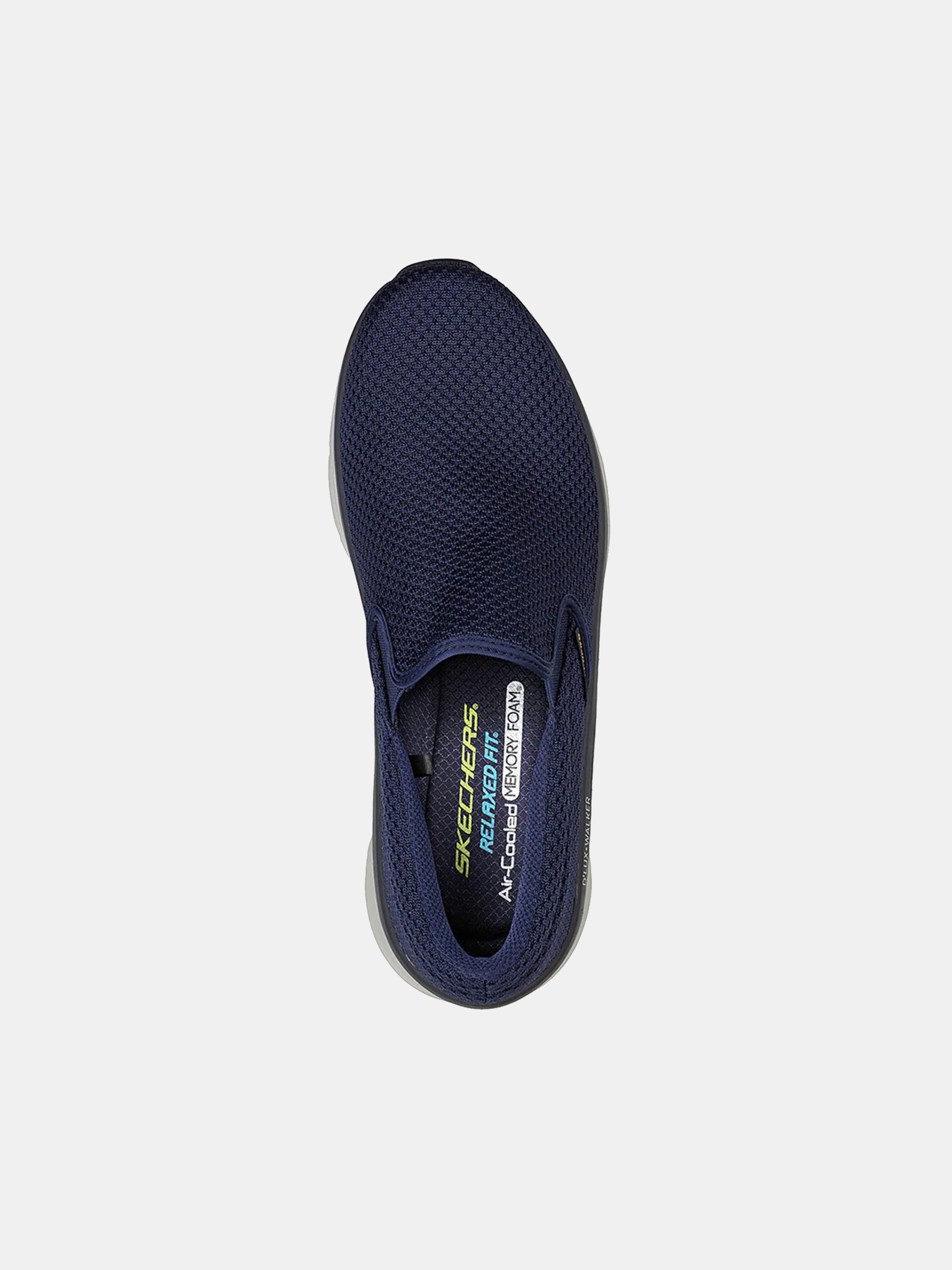 Skechers Men's Relaxed Fit: D'Lux Walker - Murlino Trainers #color_Navy