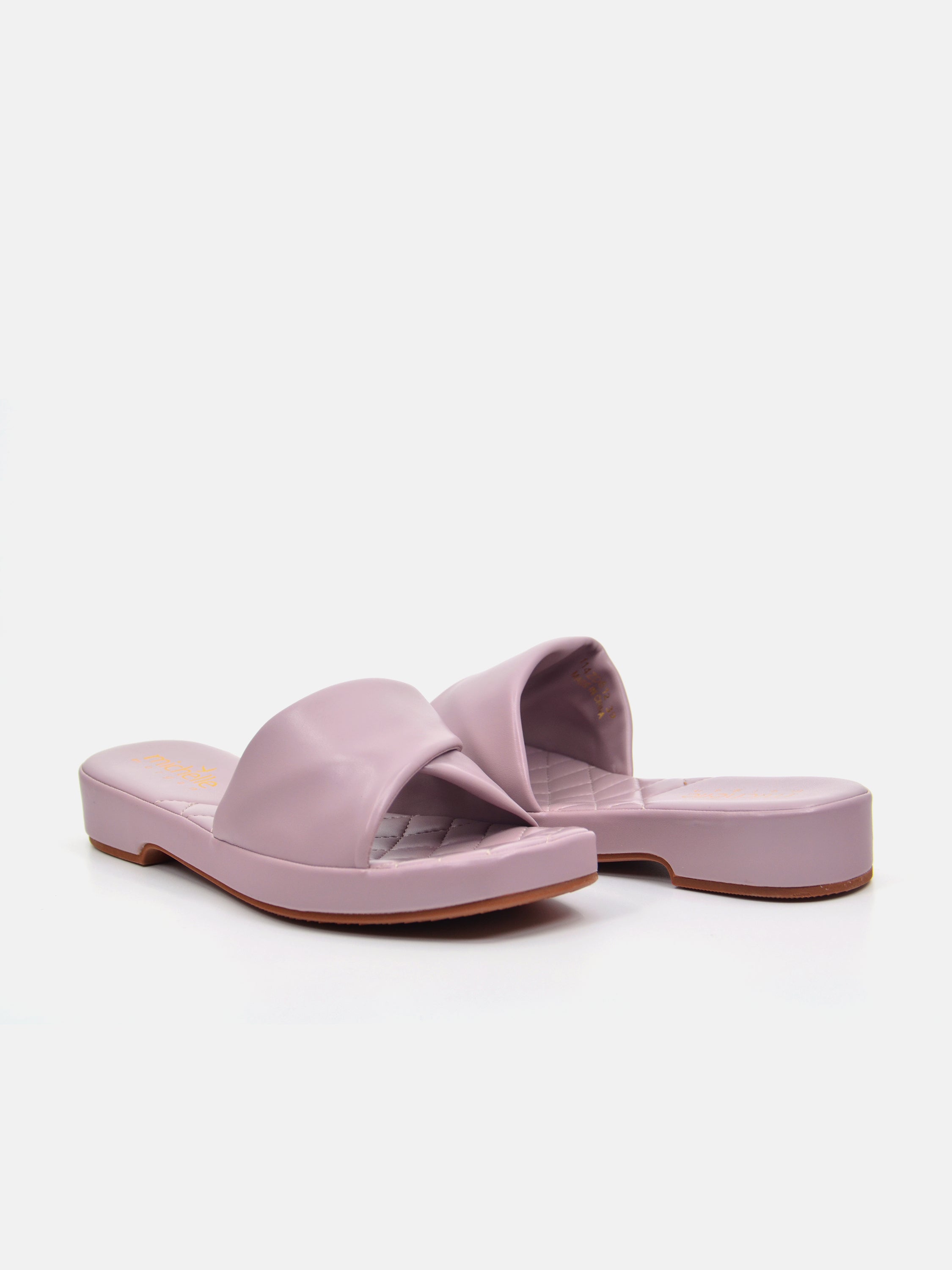 Michelle Morgan 114ZD612 Women's Flat Sandals #color_Purple