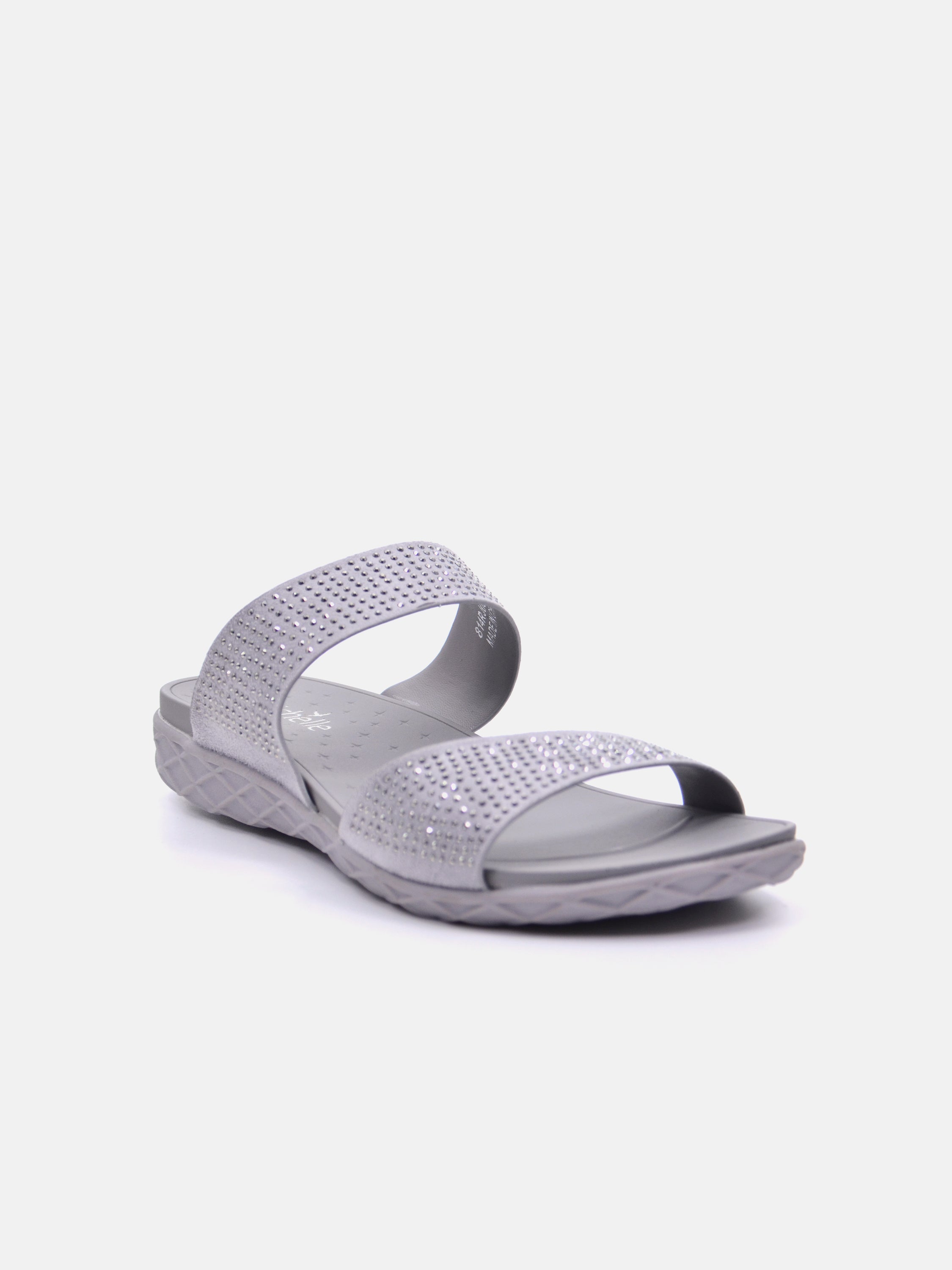 Michelle Morgan 814RJ082 Women's Flat Sandals #color_Silver