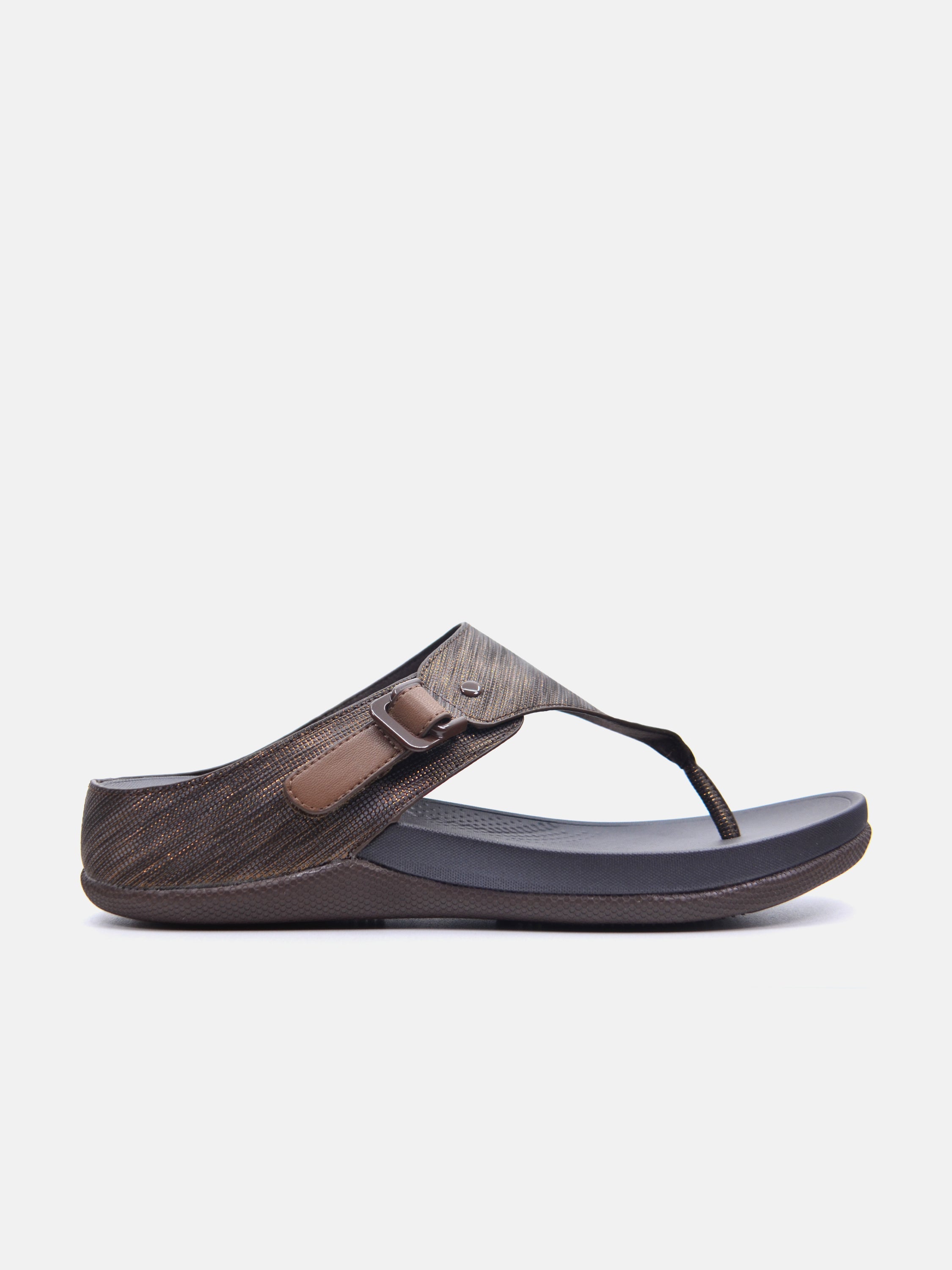 Michelle Morgan 814XY66A Women's Flat Sandals #color_Brown
